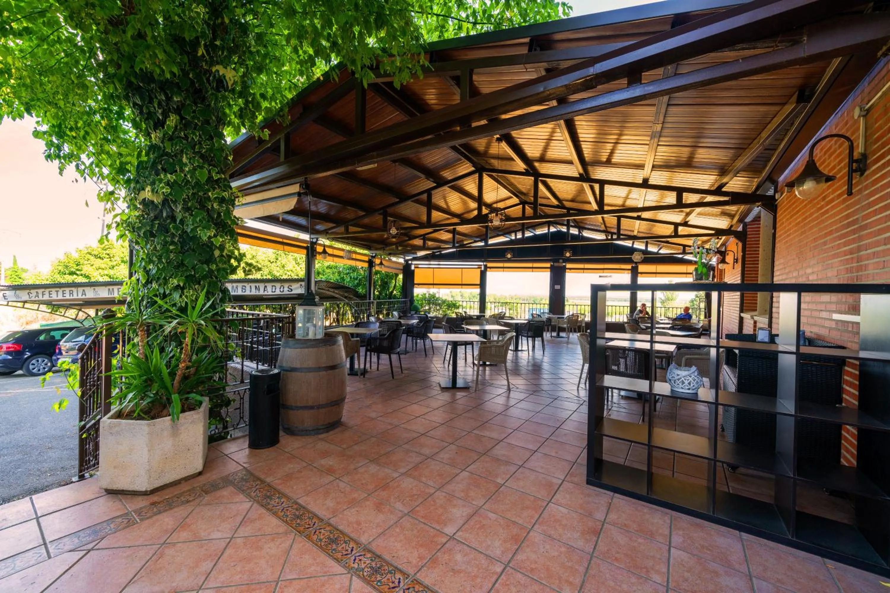Patio in Hotel La Colina