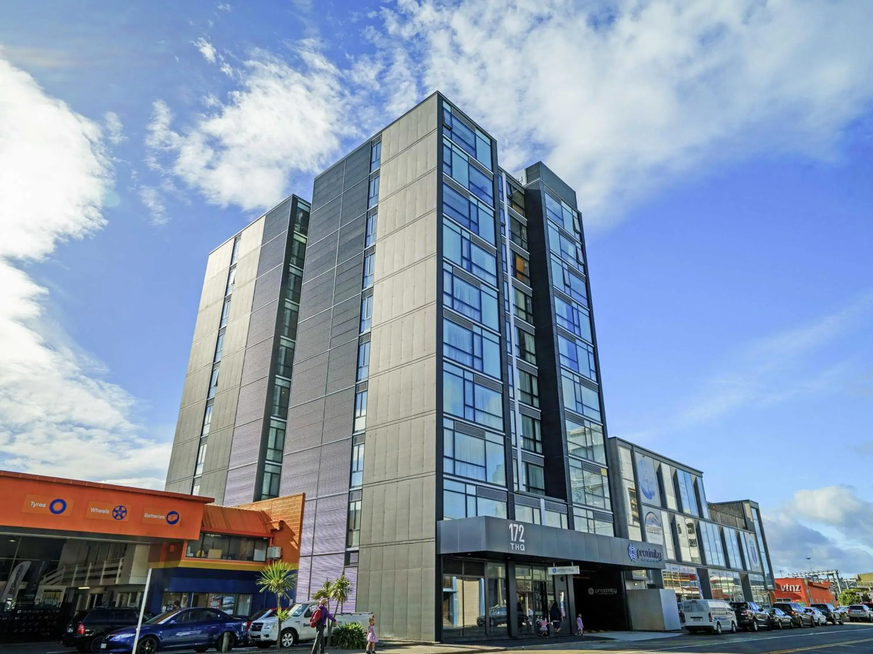 Property building in The Sebel Wellington Thorndon Property building in The Sebel Wellington Thorndon