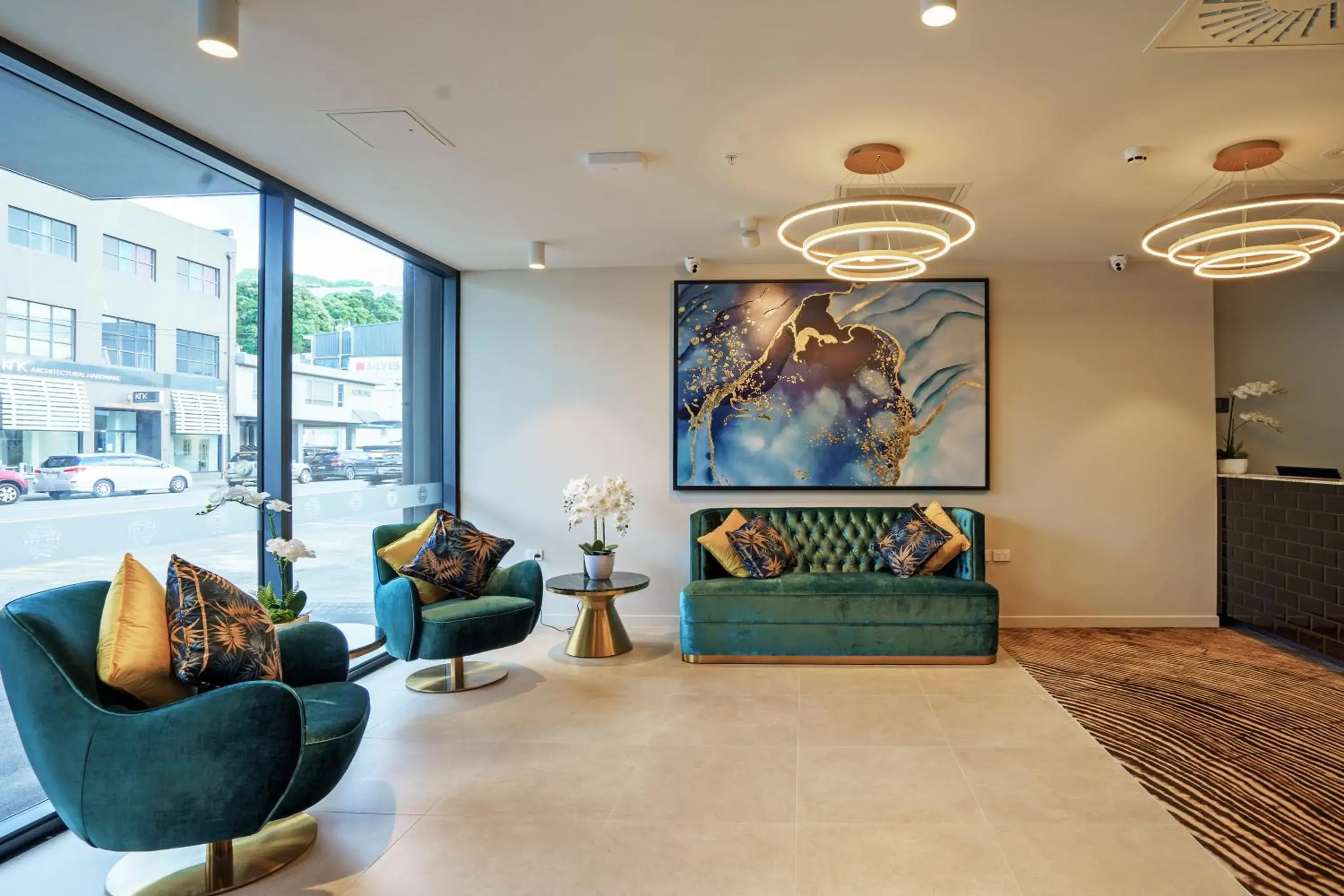 Lobby or reception in The Sebel Wellington Thorndon Lobby or reception in The Sebel Wellington Thorndon