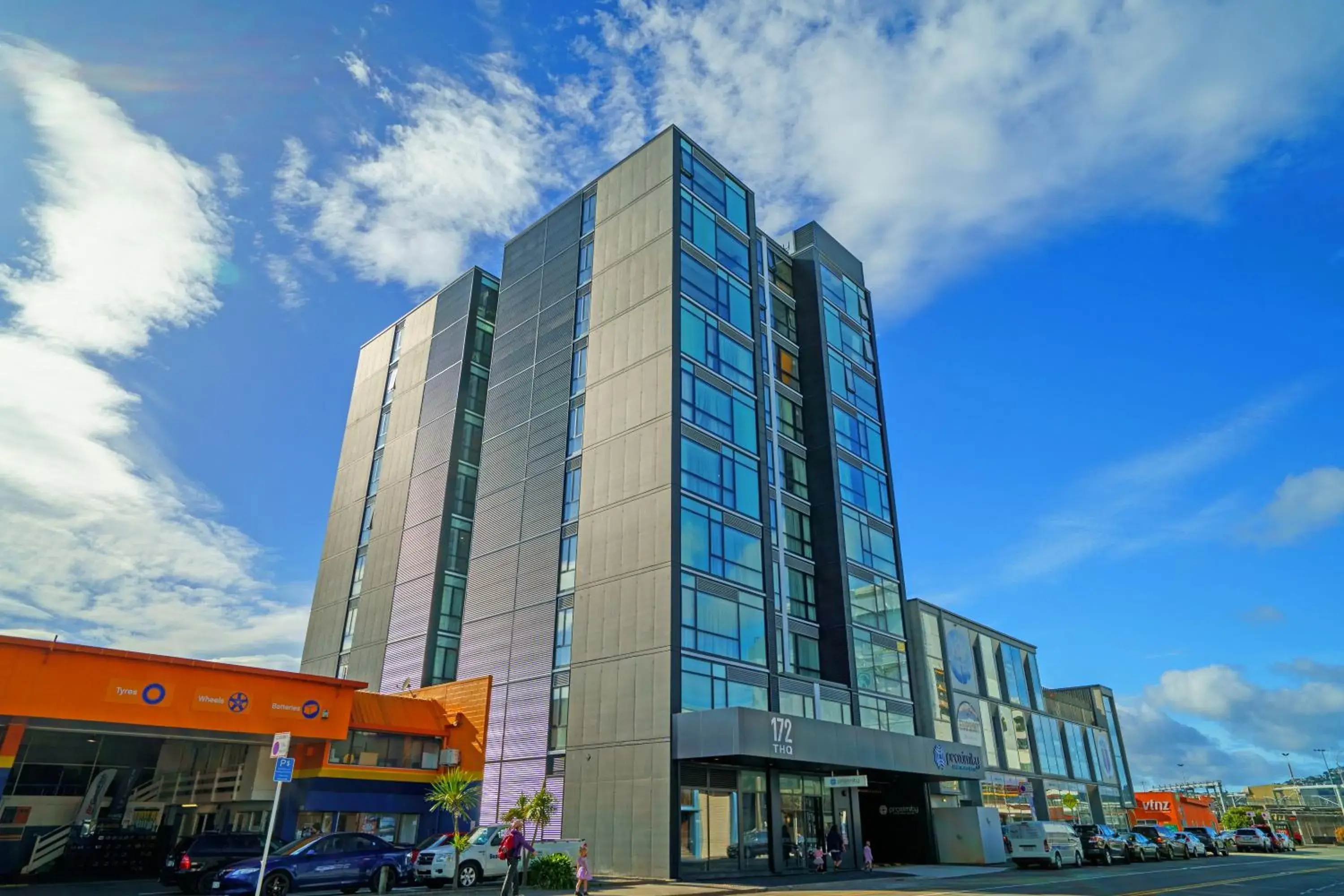 Property building in The Sebel Wellington Thorndon Property building in The Sebel Wellington Thorndon