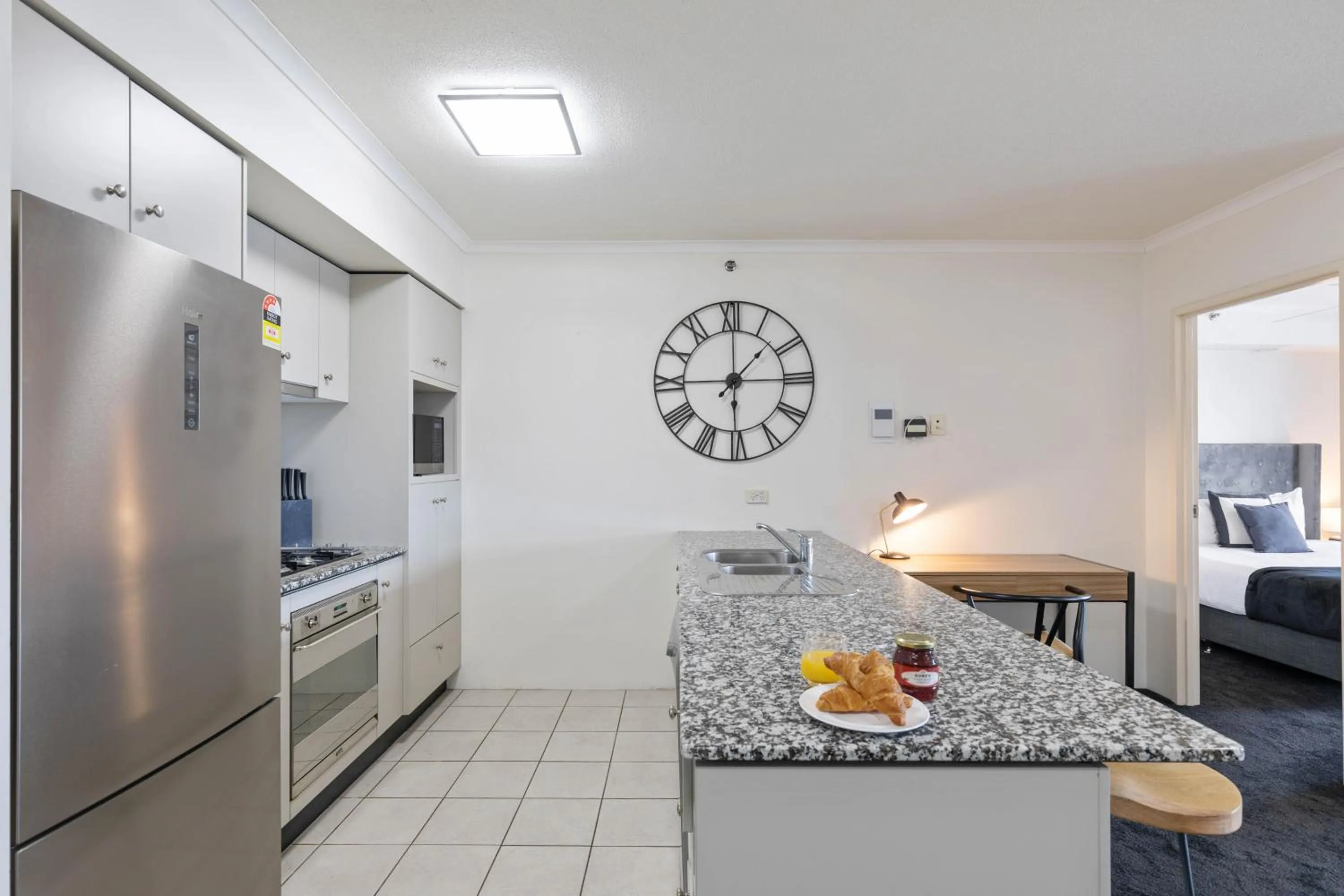 Bed in AAB Apartments