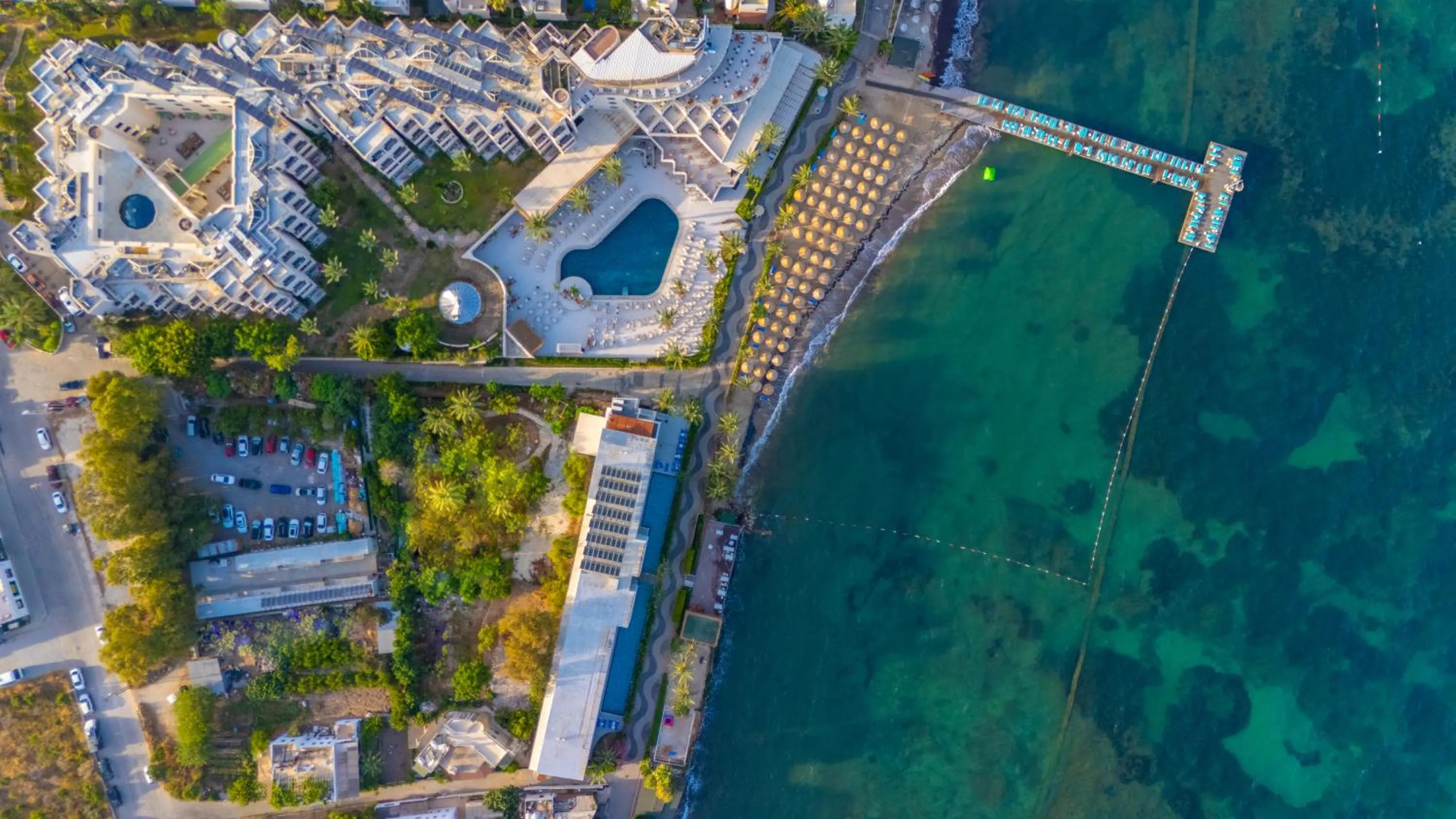 Bird's eye view in Arin Resort Bodrum
