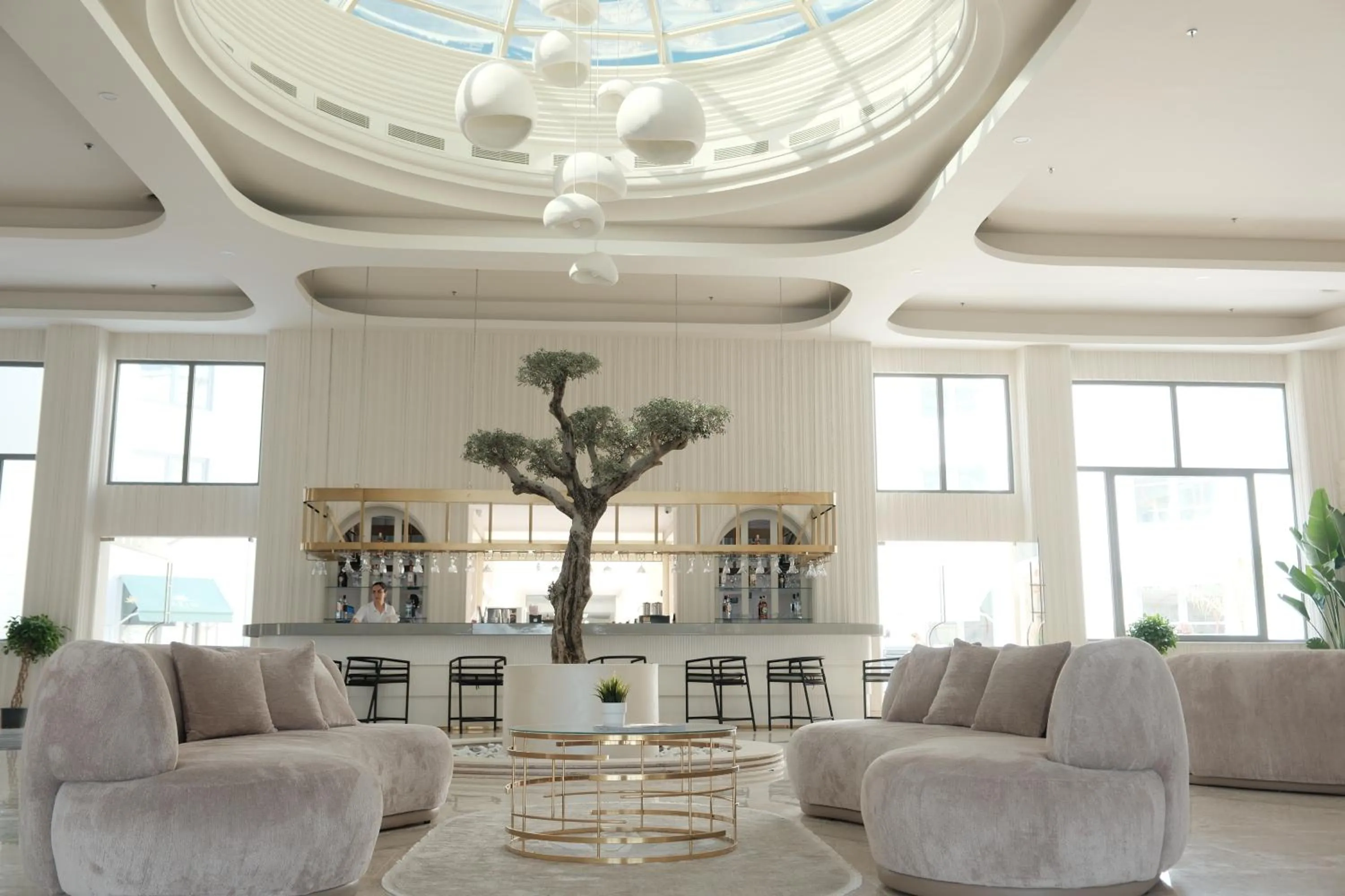 Seating area in Arin Resort Bodrum