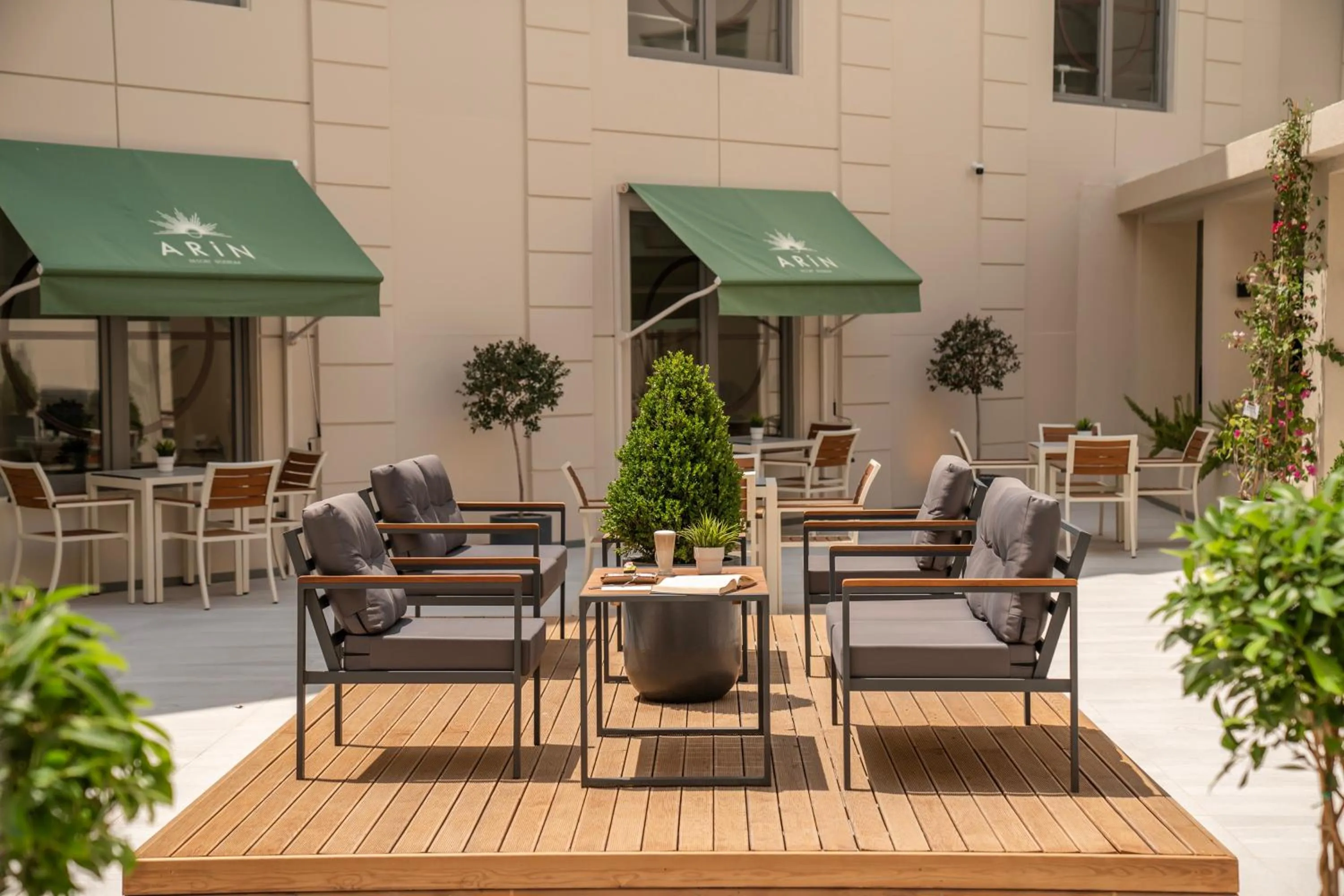 Patio in Arin Resort Bodrum