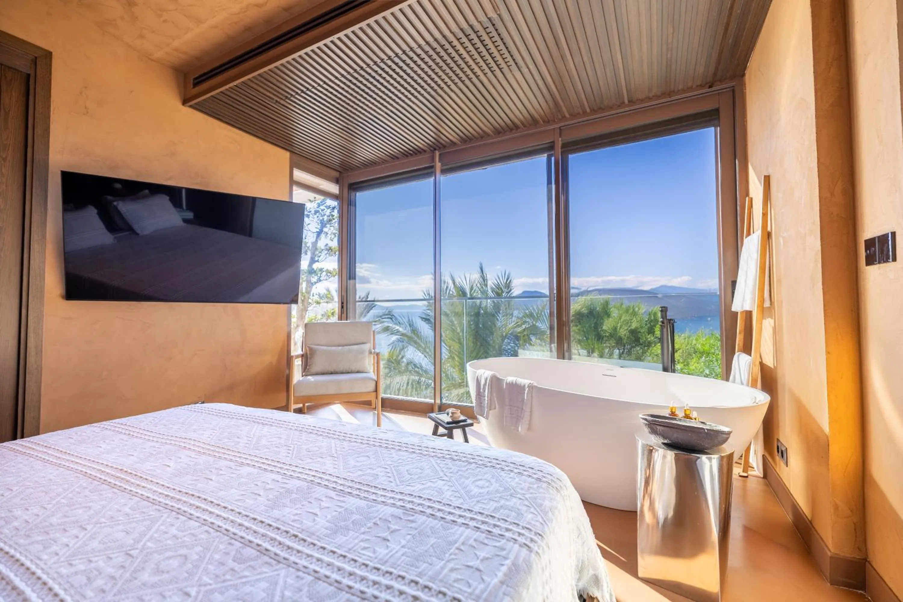 Bed in Arin Resort Bodrum