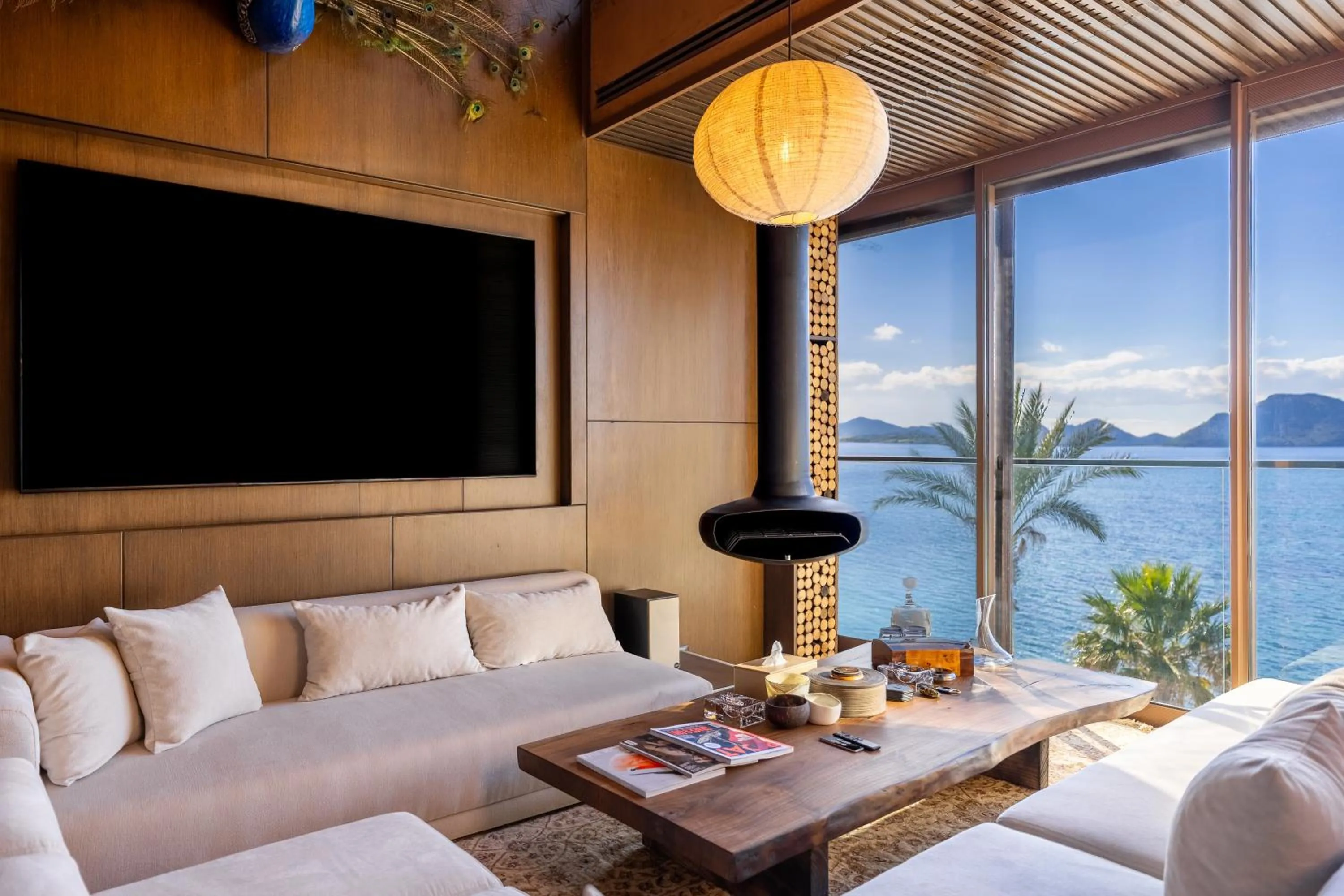 Seating area in Arin Resort Bodrum