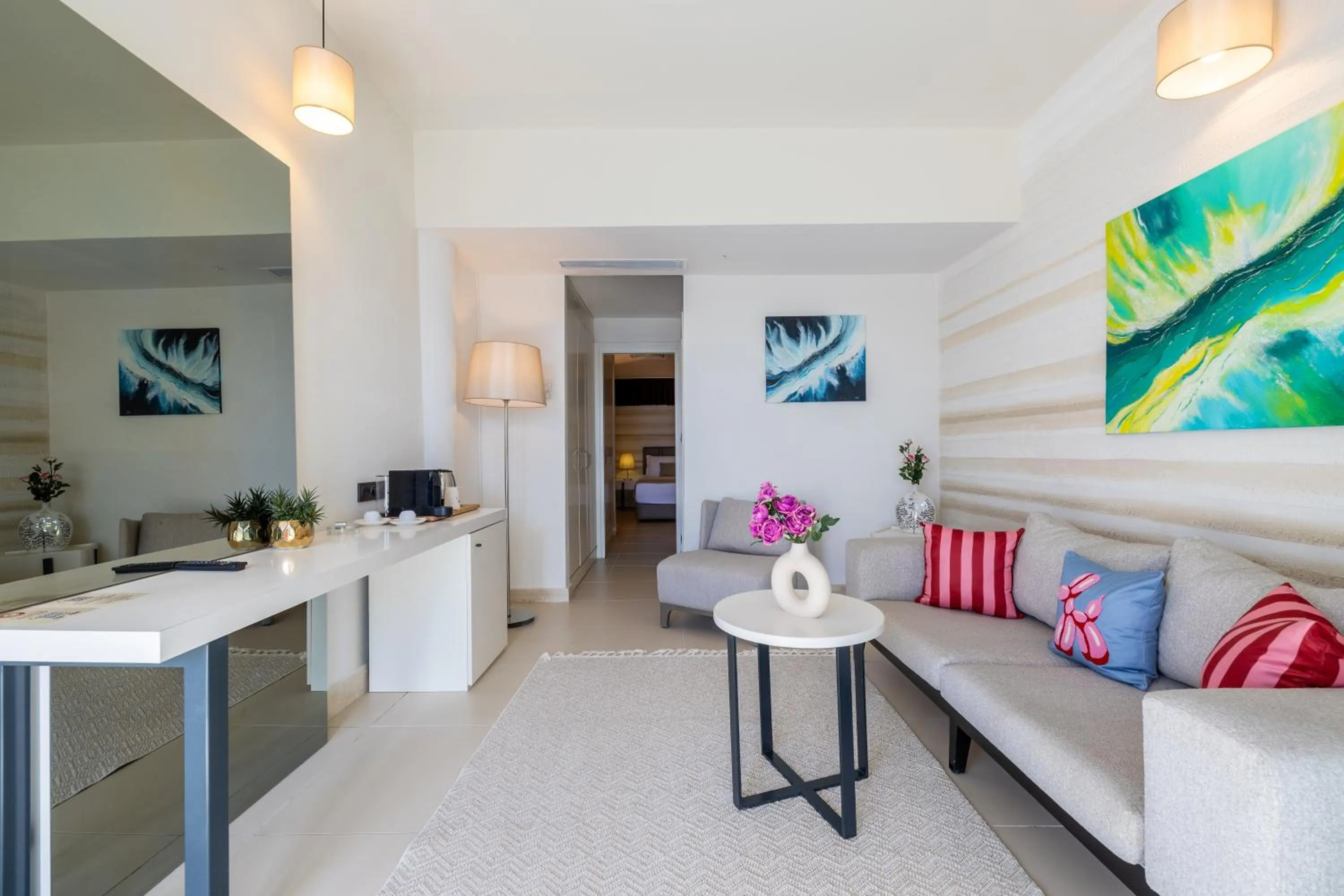 Living room in Arin Resort Bodrum