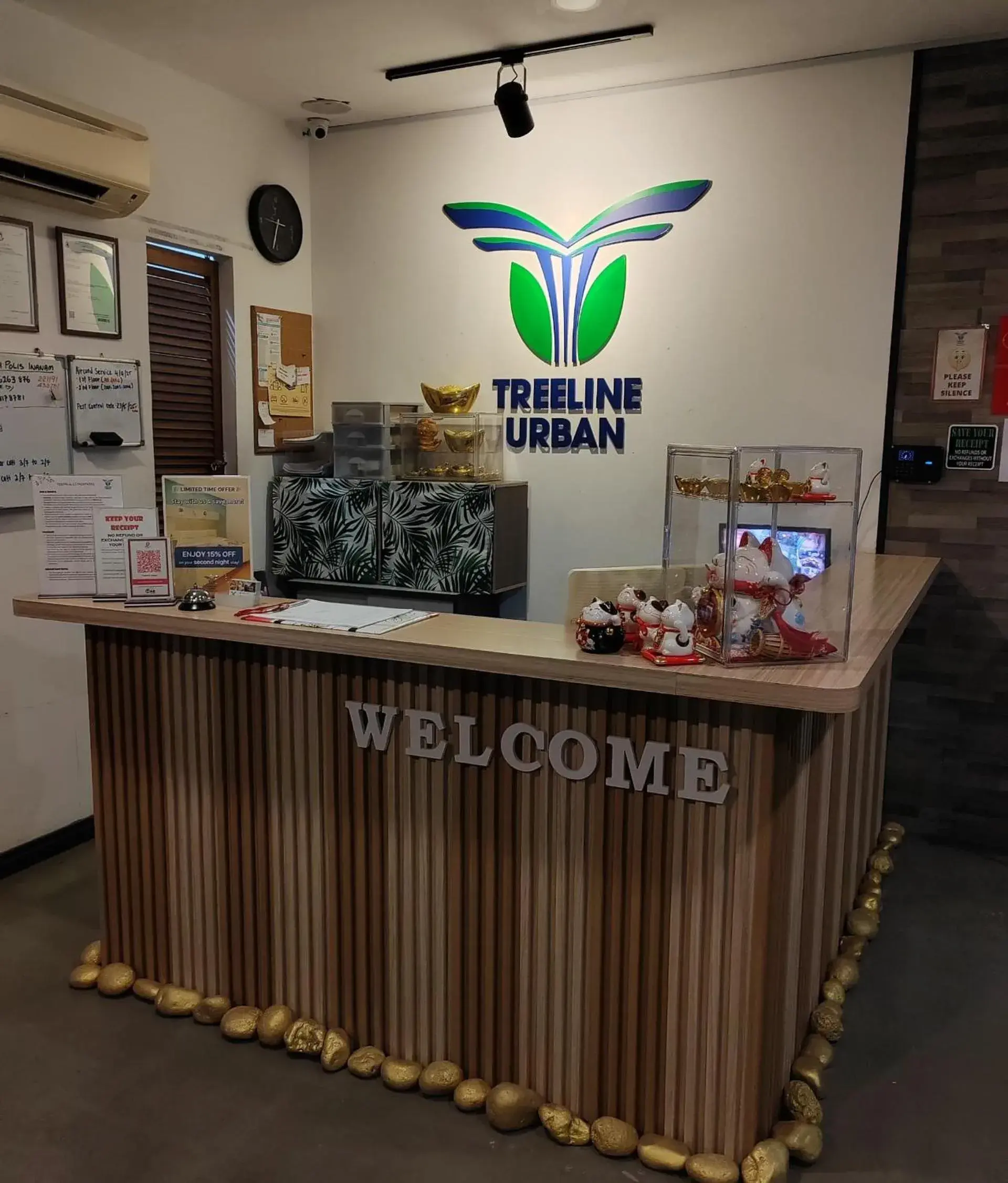 Lobby or reception in Treeline Urban Inn Lobby or reception in Treeline Urban Inn