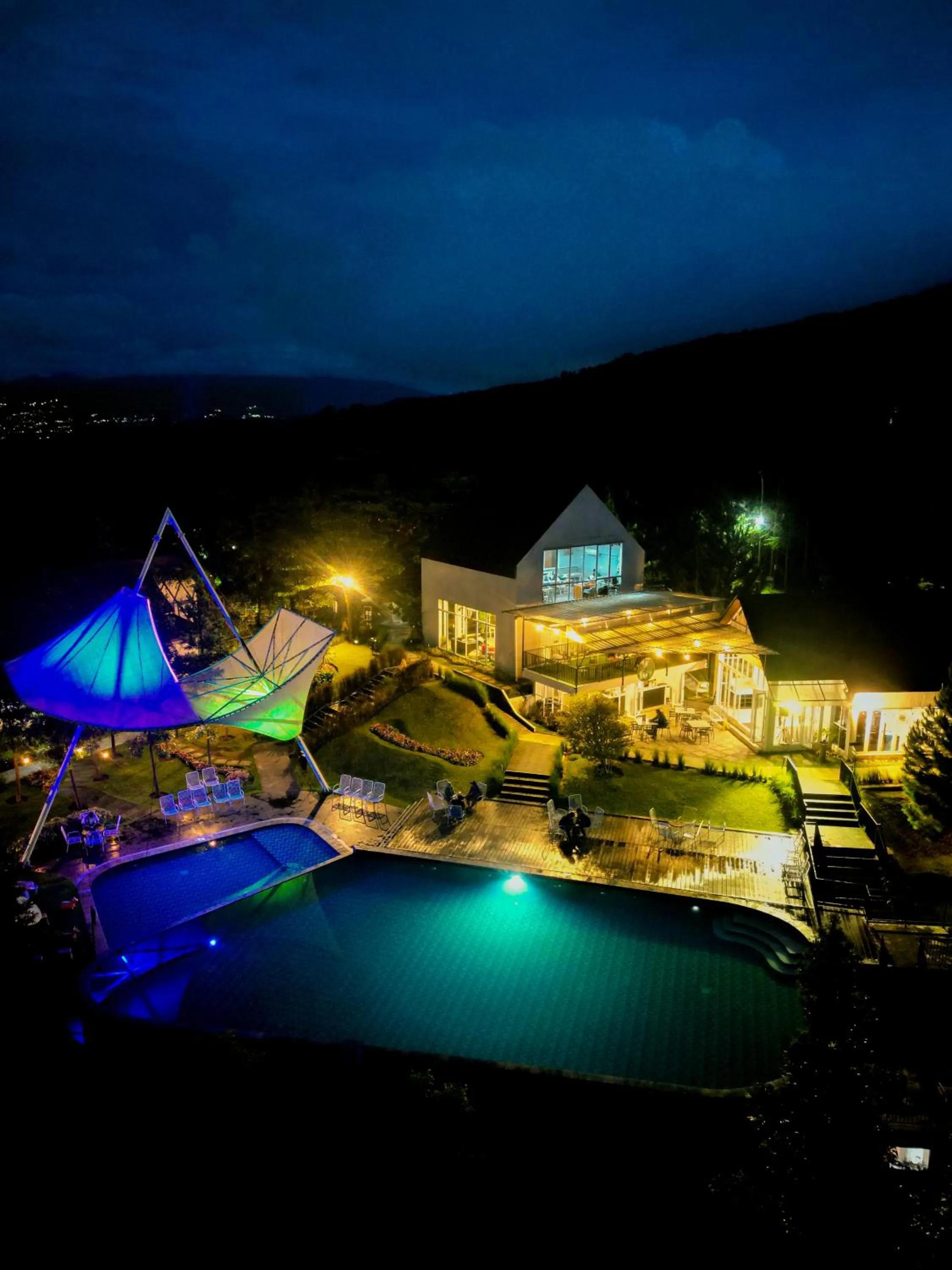 Natural landscape in Leuweung Geledegan Ecoldge