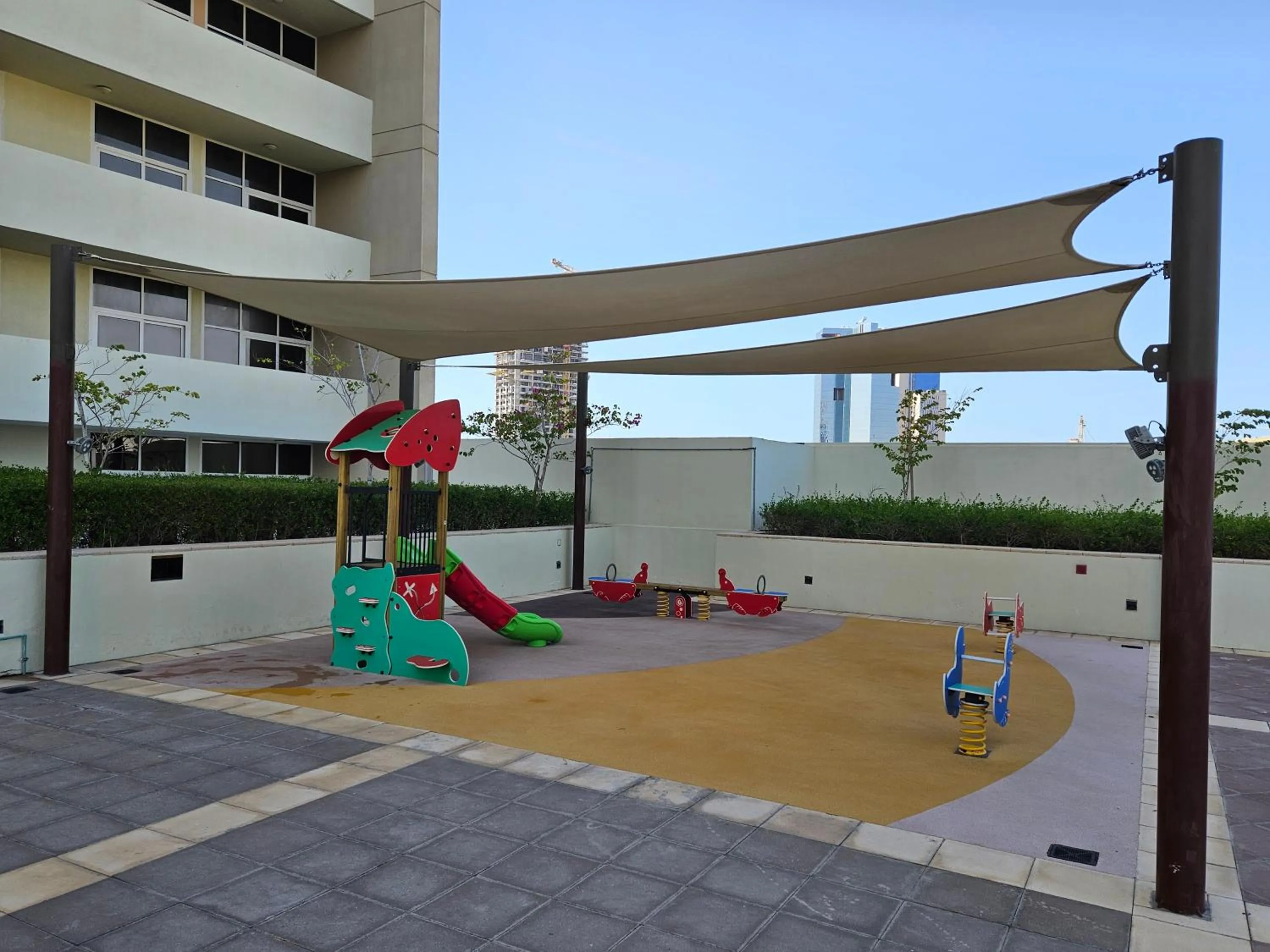 Children play ground in Vacay lettings - Upgraded studio at Damac tower JVC