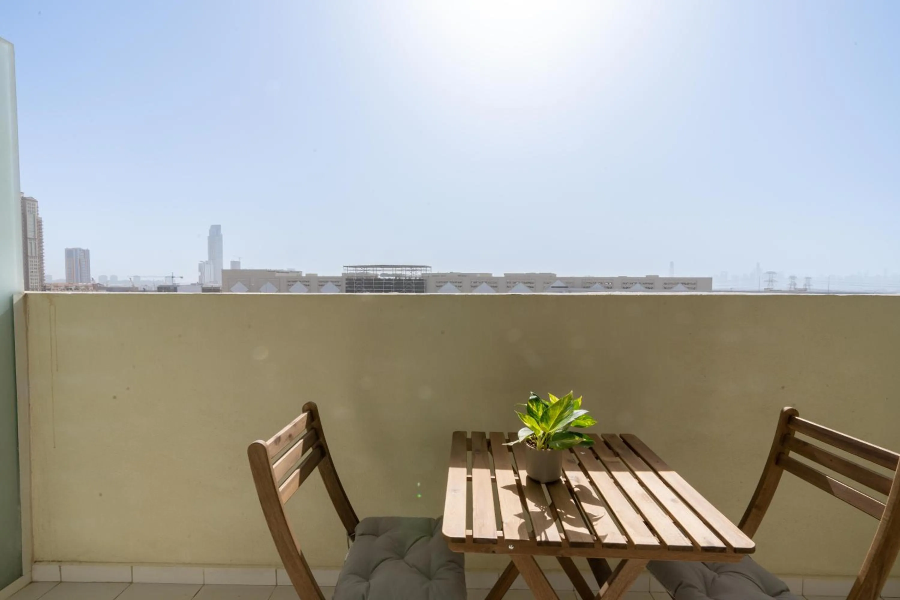 Balcony/Terrace in Vacay lettings - Upgraded studio at Damac tower JVC
