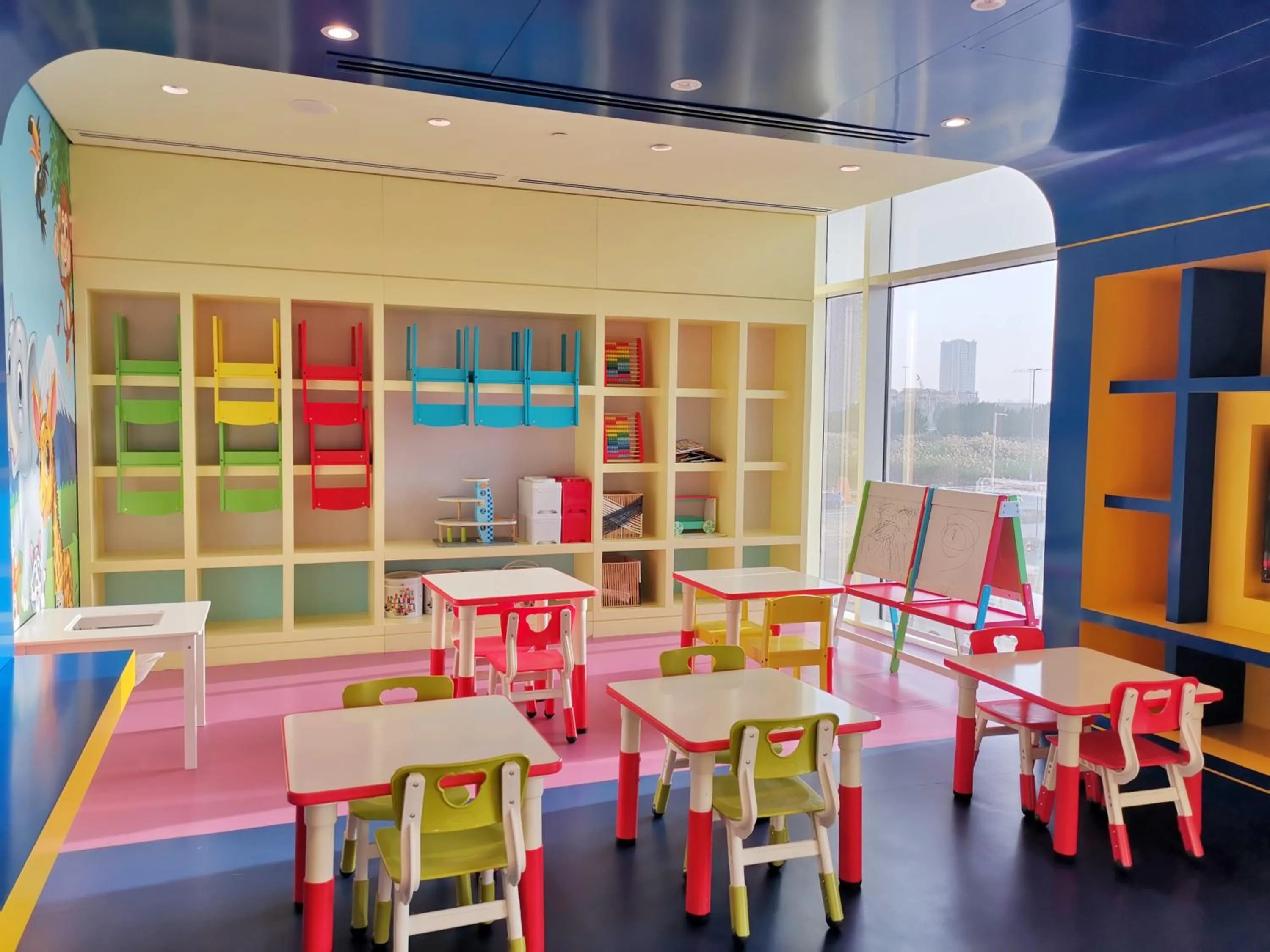 Kids's club in Vacay lettings - Upgraded studio at Damac tower JVC