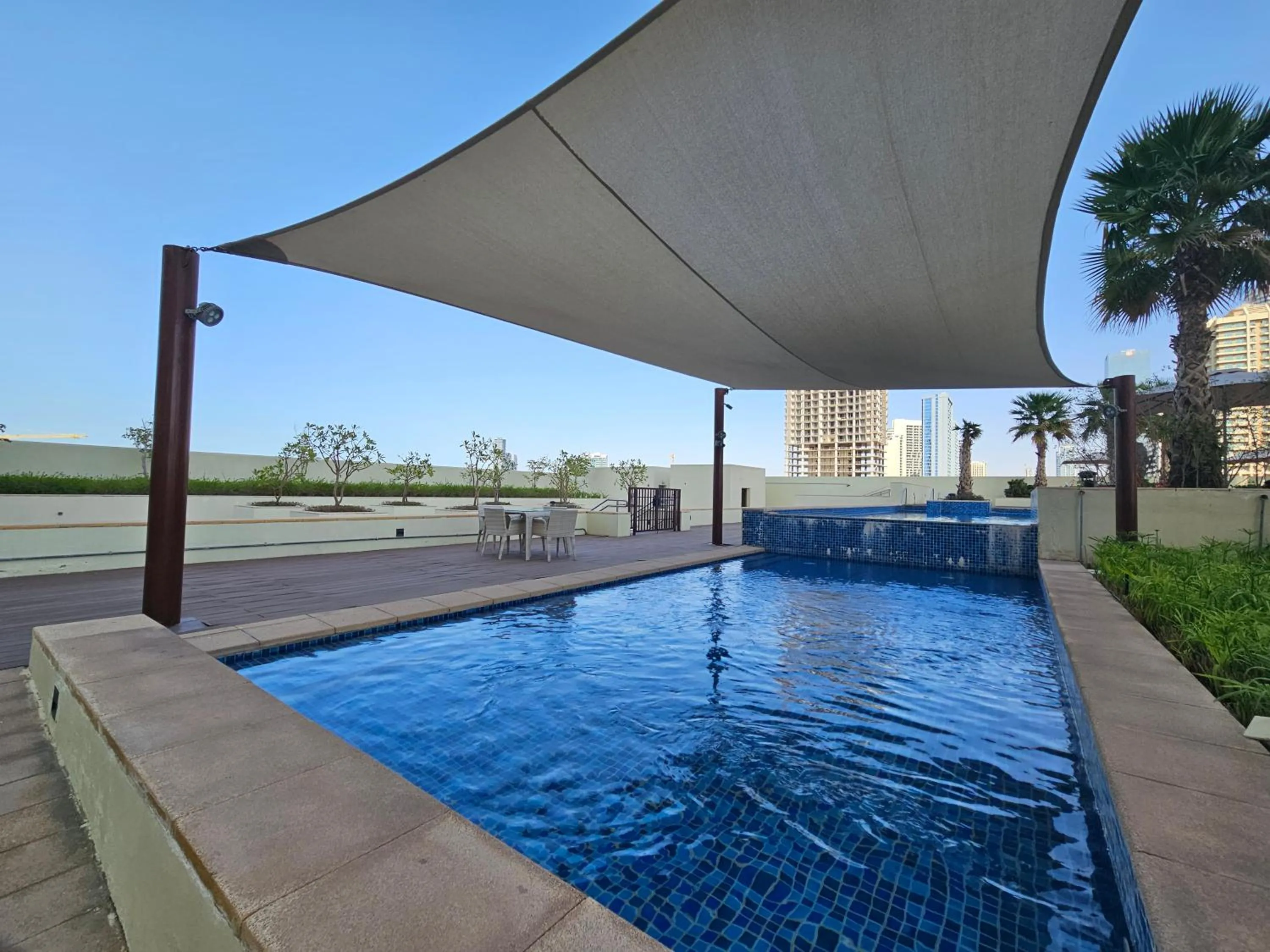 Swimming pool in Vacay lettings - Upgraded studio at Damac tower JVC