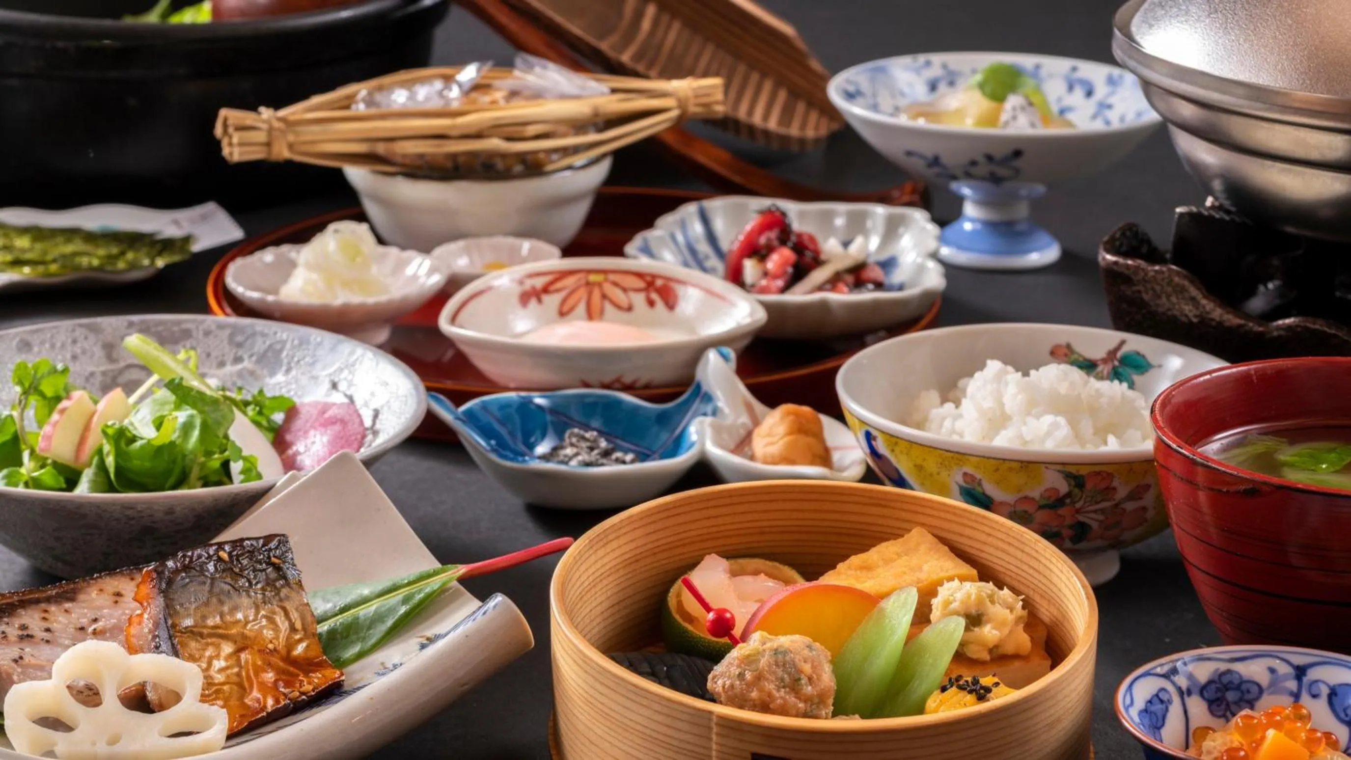 Restaurant/places to eat in Shionoyu Onsen Rengetsu