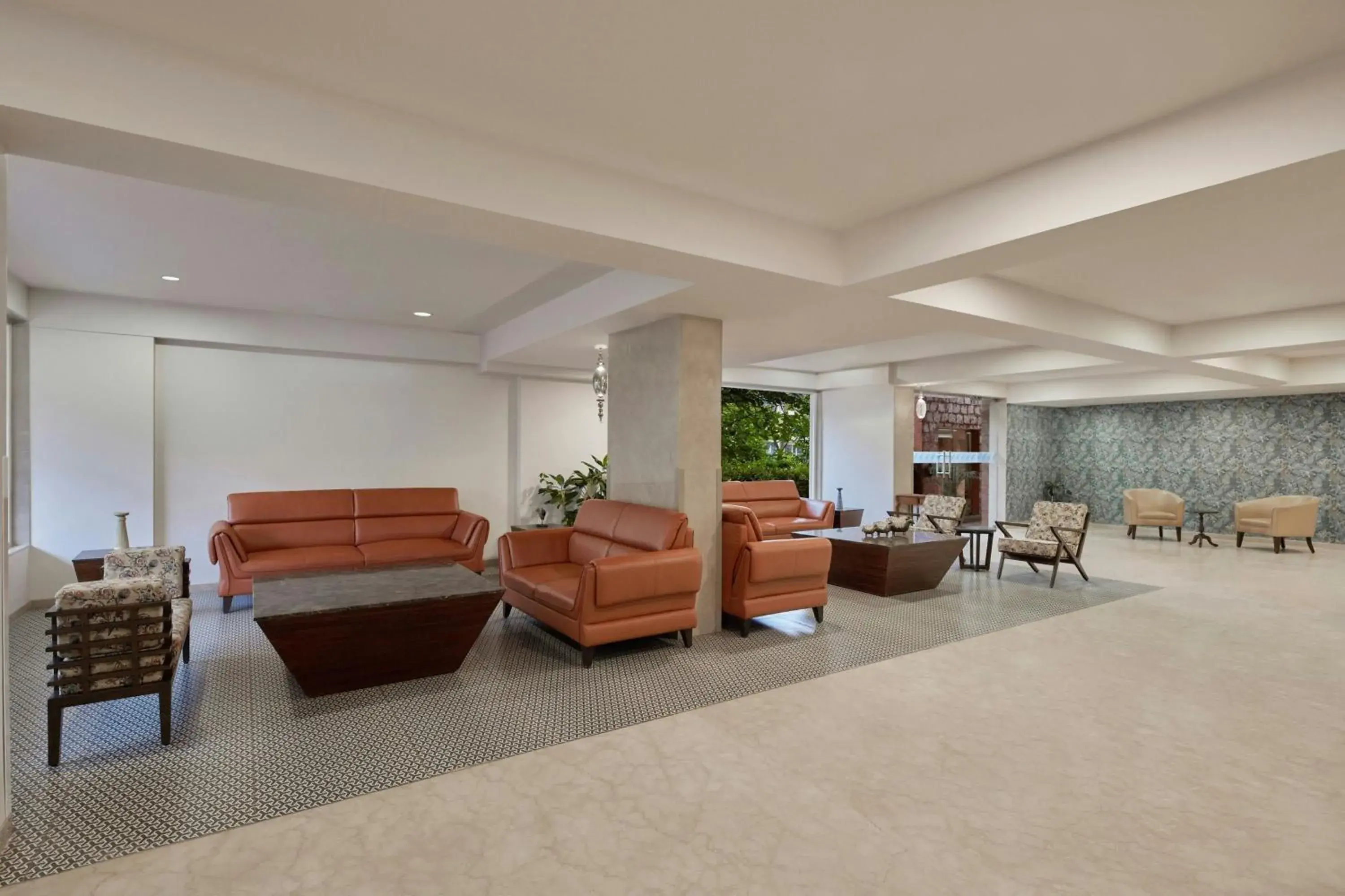 Lobby or reception in The Fern Habitat Goa, Candolim, Series by Marriott Lobby or reception in The Fern Habitat Goa, Candolim, Series by Marriott