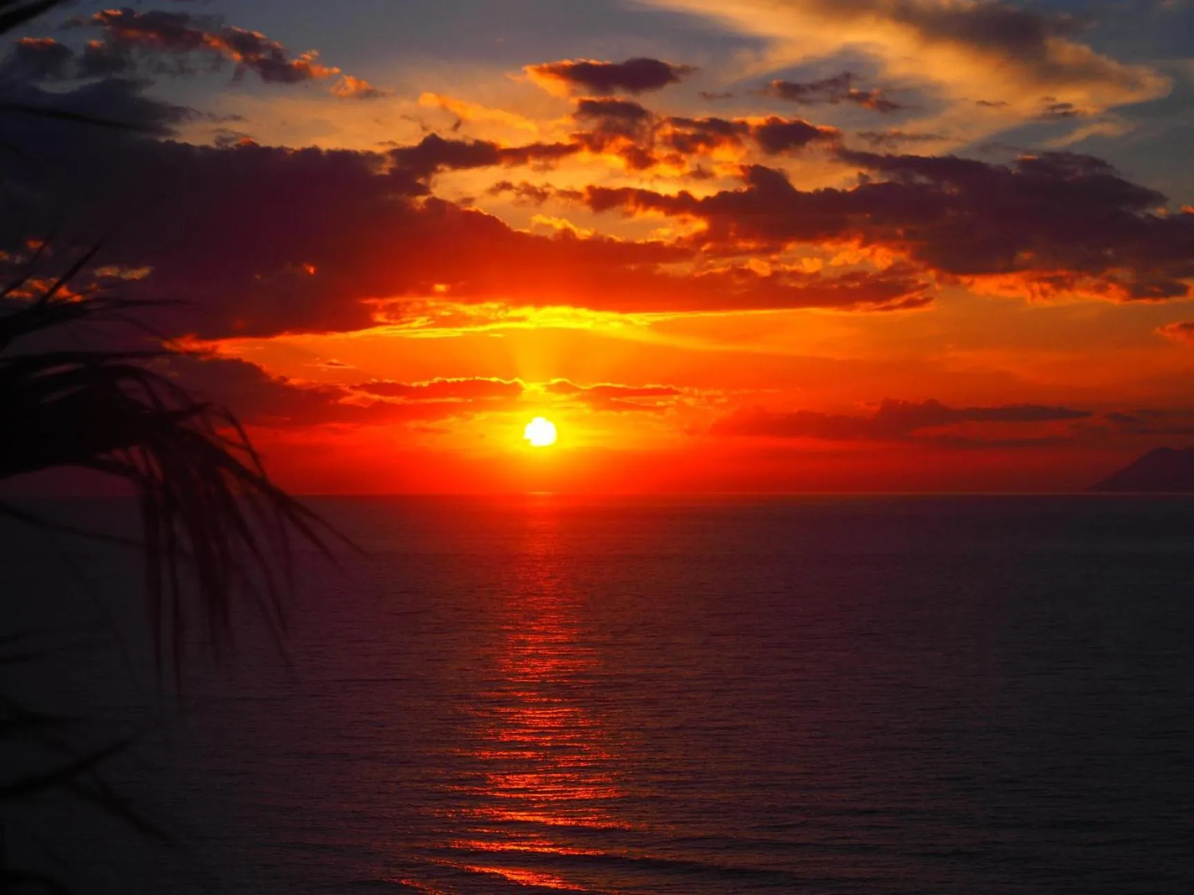 Sunset in Mediterranean Boutique Hotel