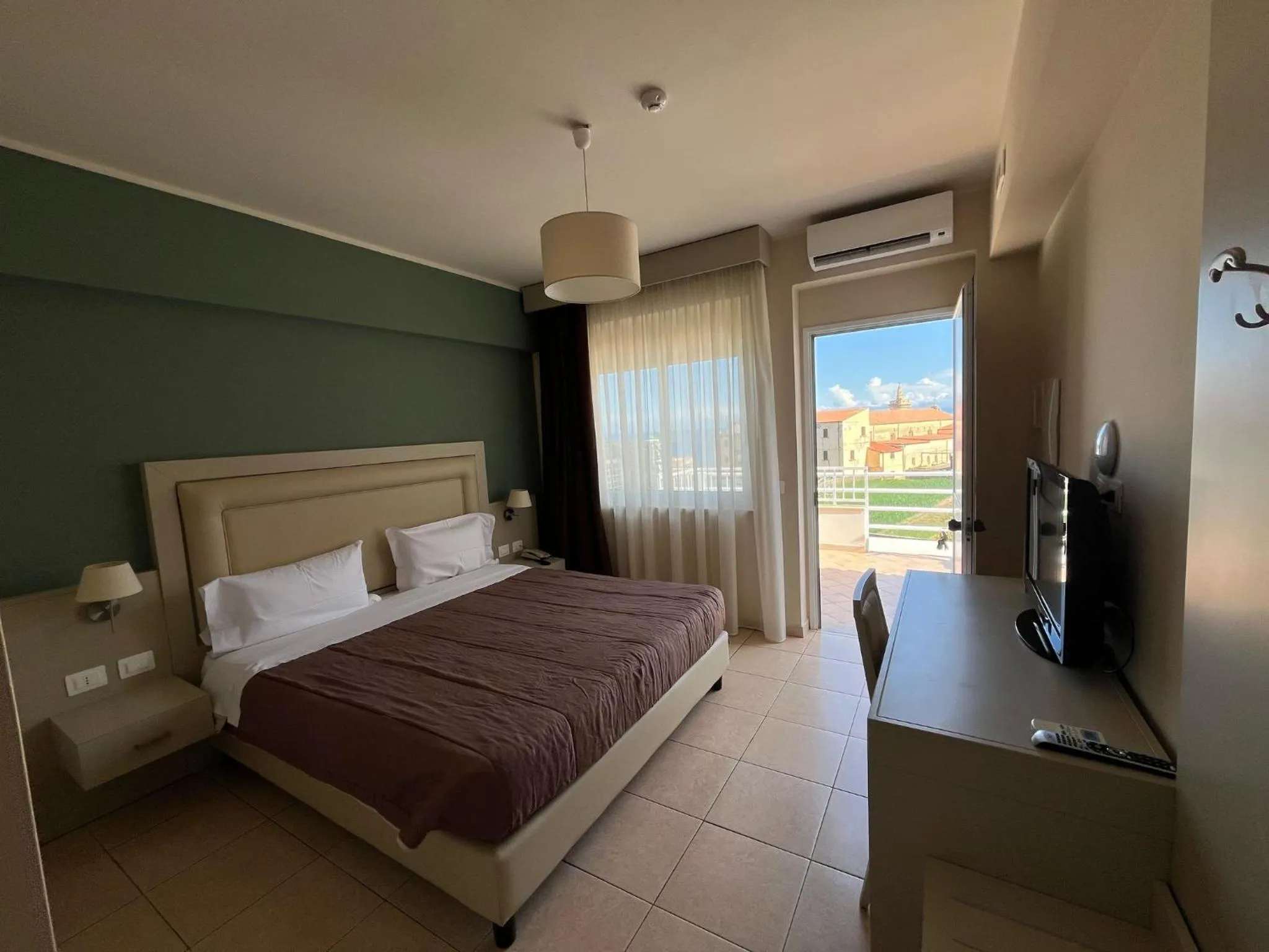 Bed in Mediterranean Boutique Hotel