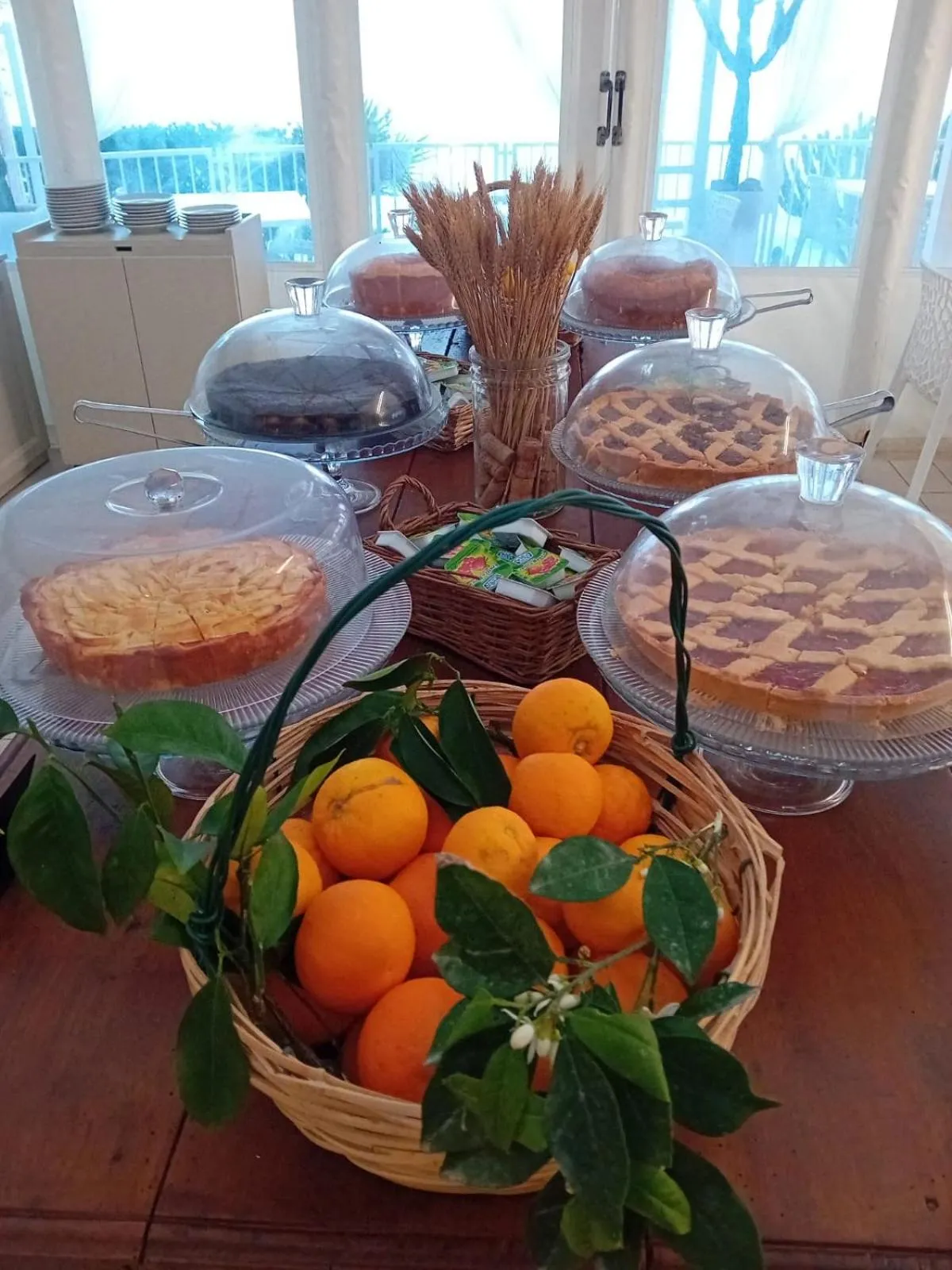 Buffet breakfast in Mediterranean Boutique Hotel