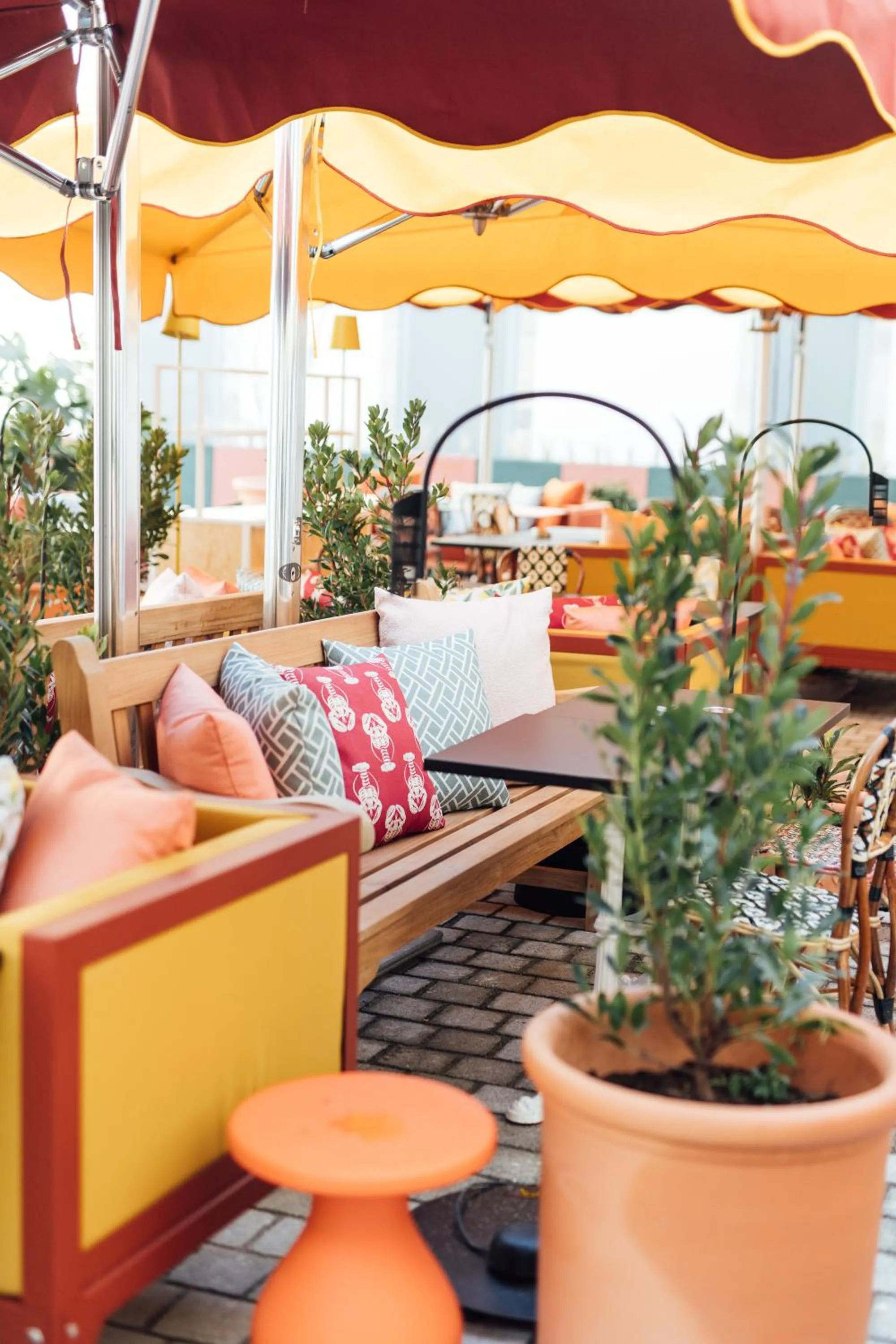 Balcony/Terrace in Mama Shelter Rennes