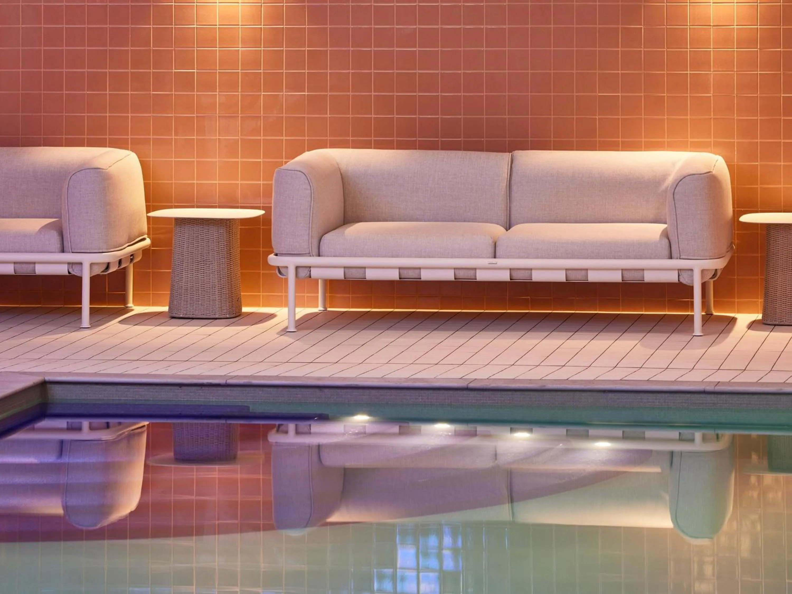 Pool view in Mama Shelter Rennes