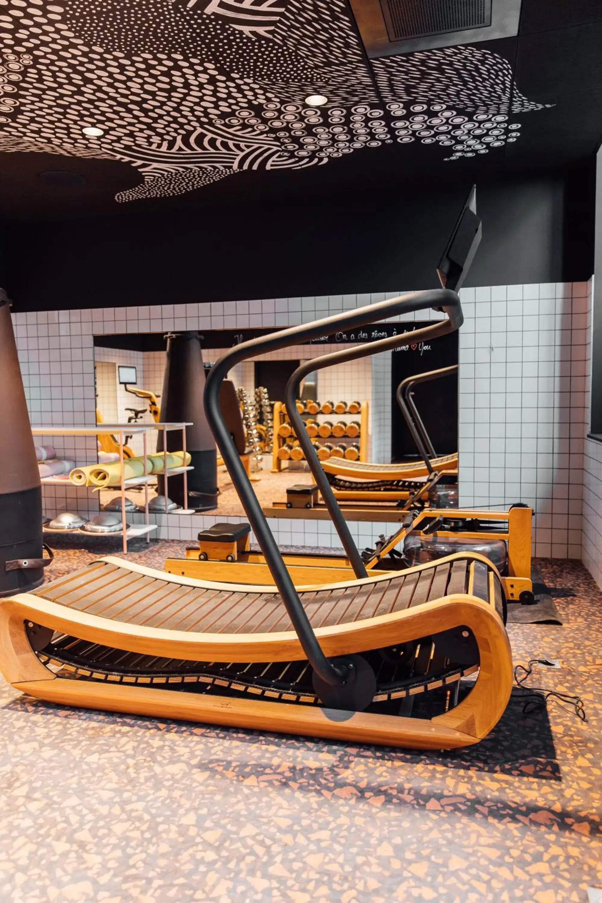 Fitness centre/facilities in Mama Shelter Rennes Fitness centre/facilities in Mama Shelter Rennes