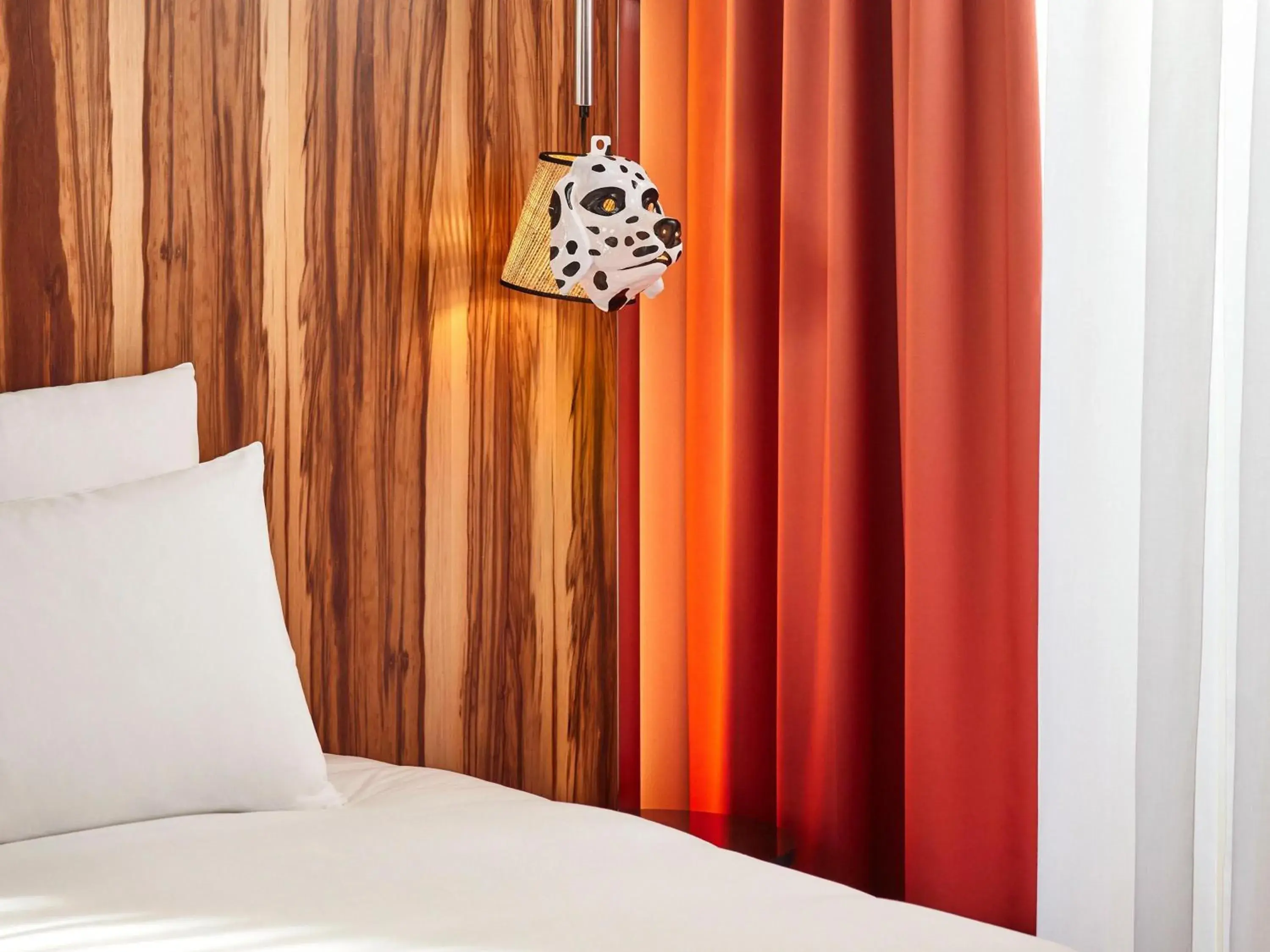 Bedroom, Bed in Mama Shelter Rennes Bedroom, Bed in Mama Shelter Rennes