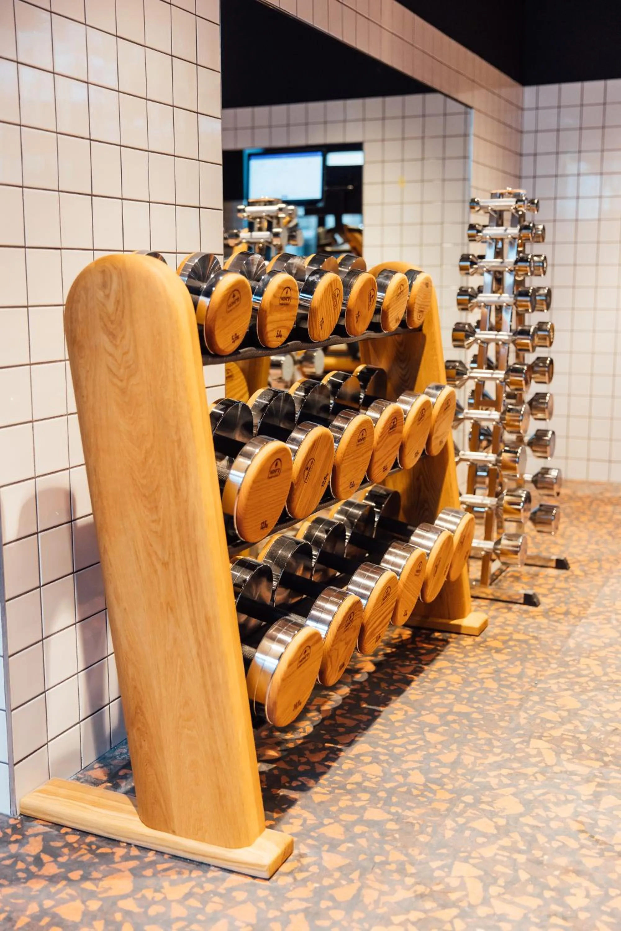 Fitness centre/facilities in Mama Shelter Rennes