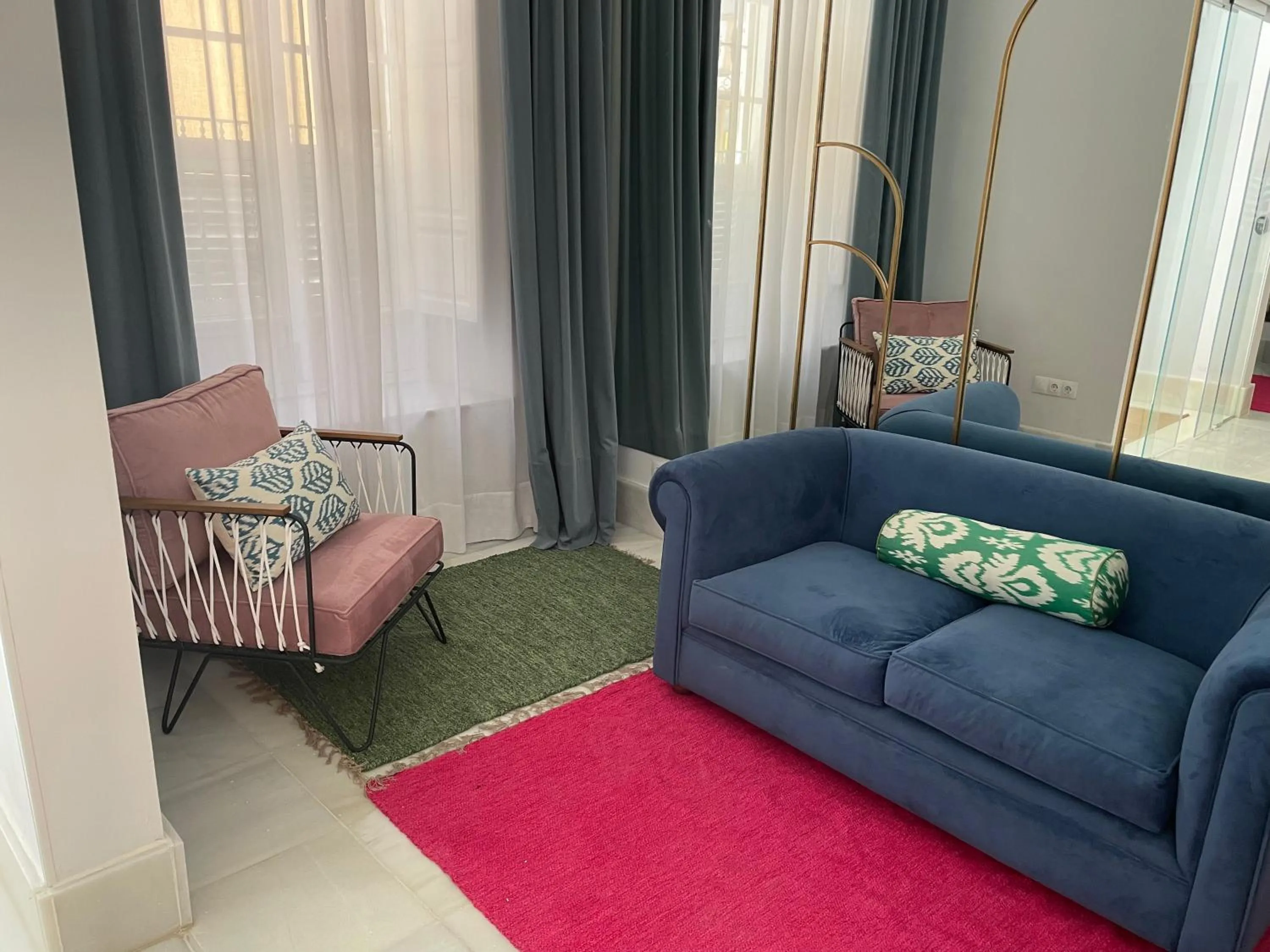 Living room in Hostal Hom Museo