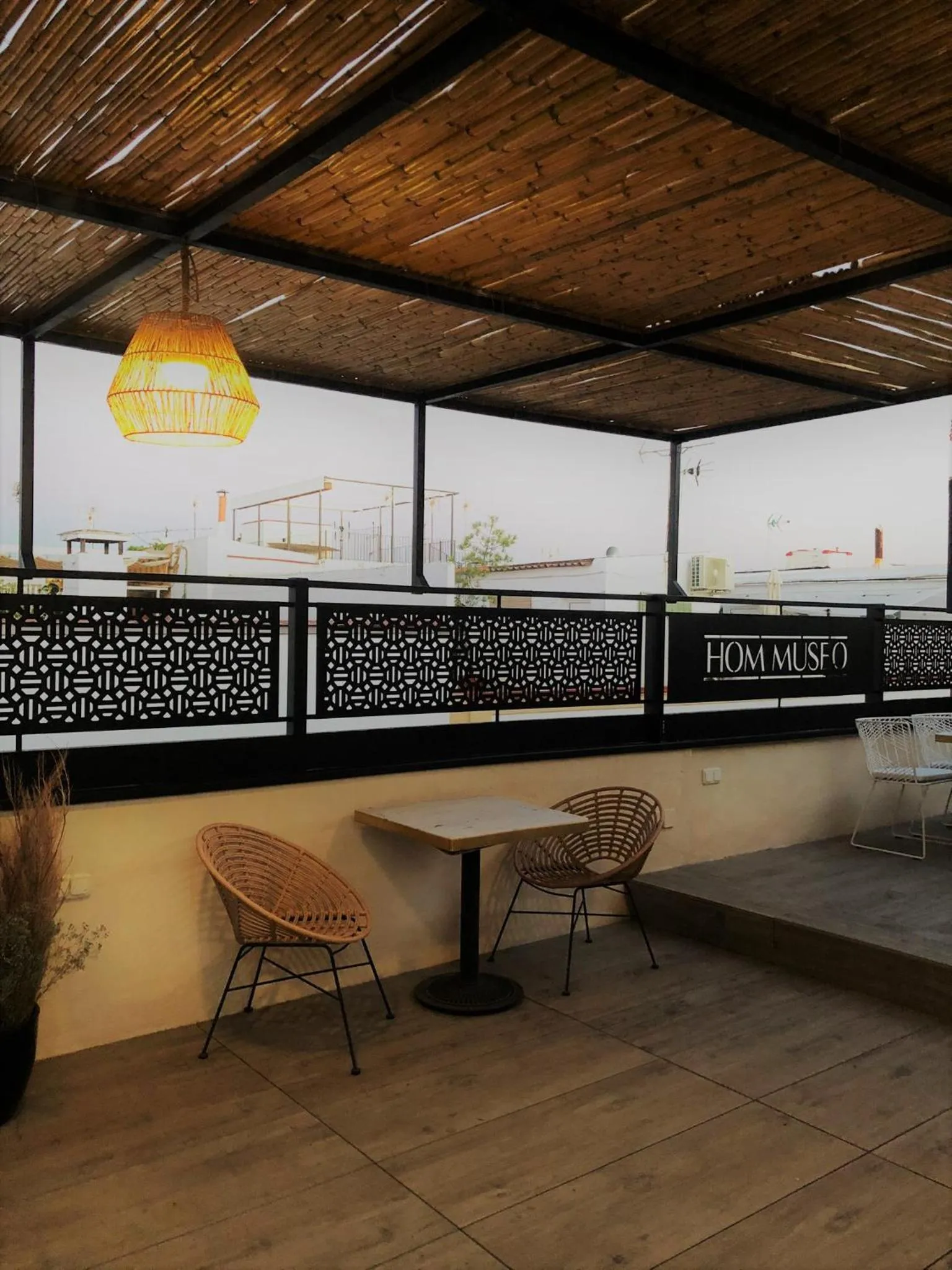 Balcony/Terrace in Hostal Hom Museo