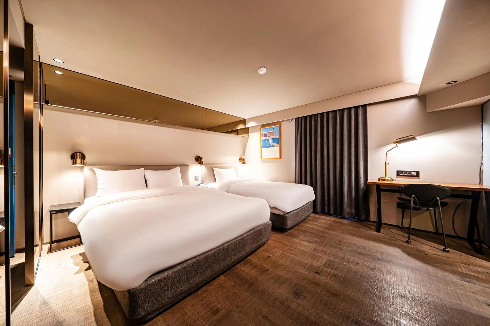 Bed in Sillim Dominique Hotel