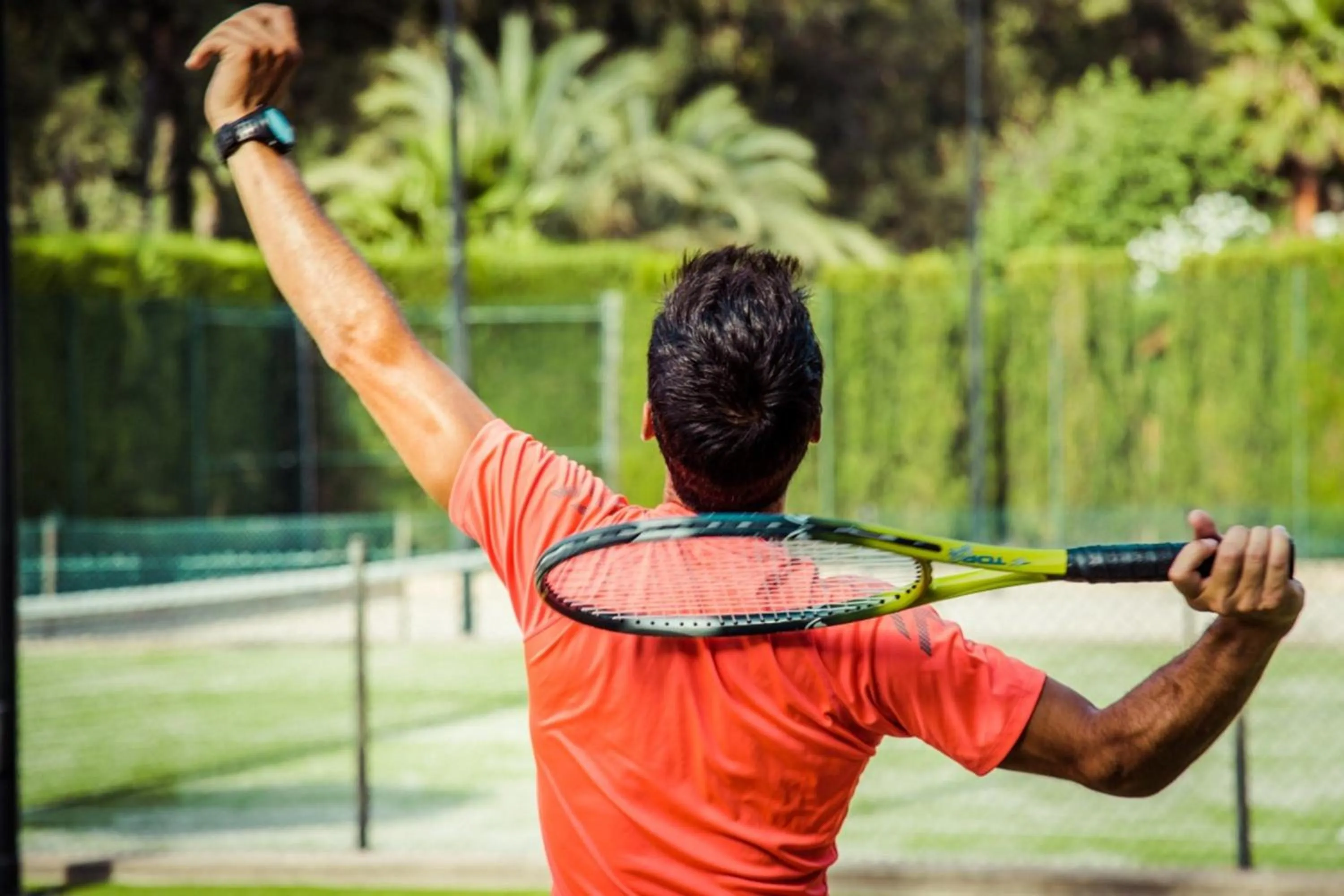 Tennis court in Sheraton Mallorca Arabella Golf Hotel