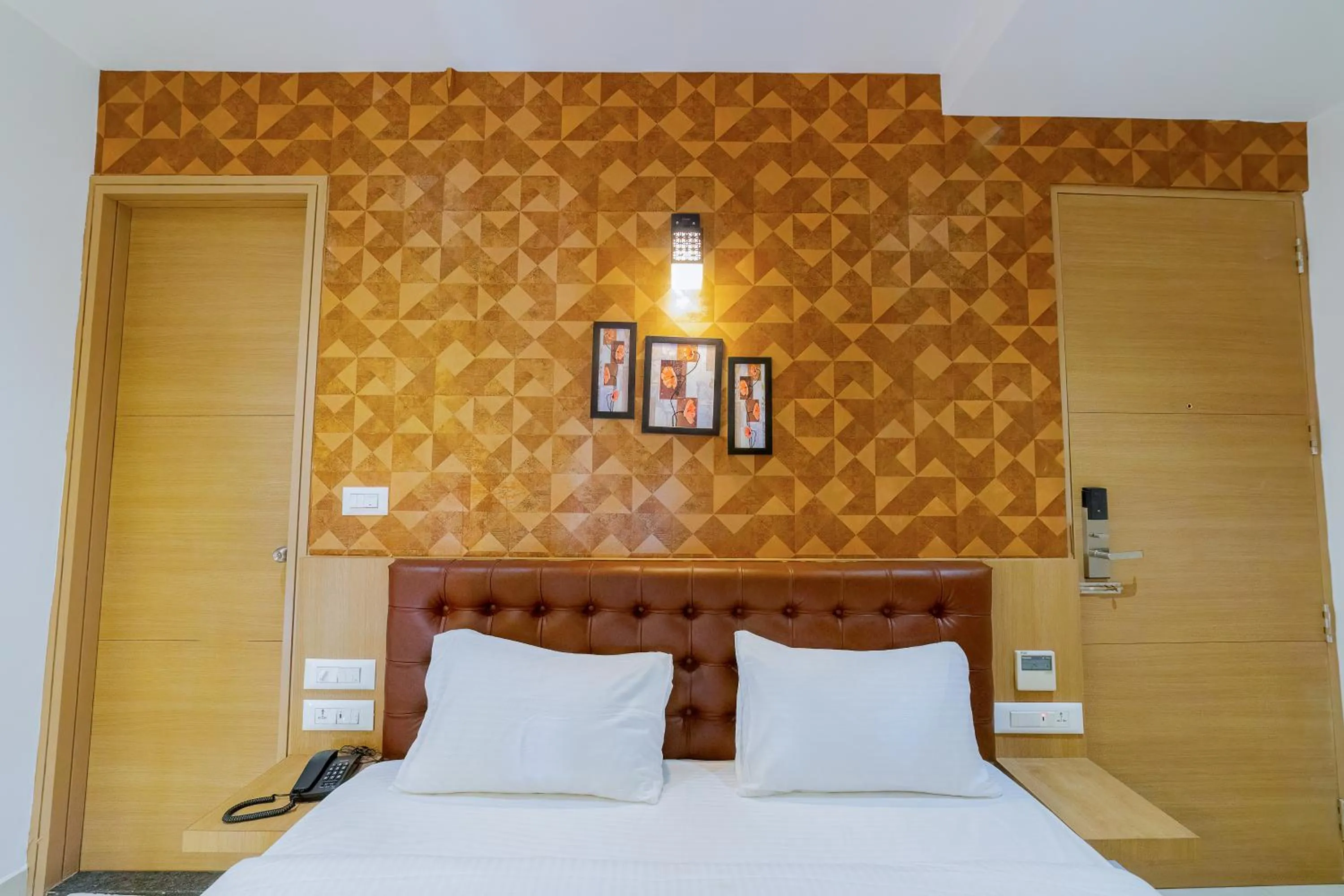 Bedroom, Bed in Sri K residency