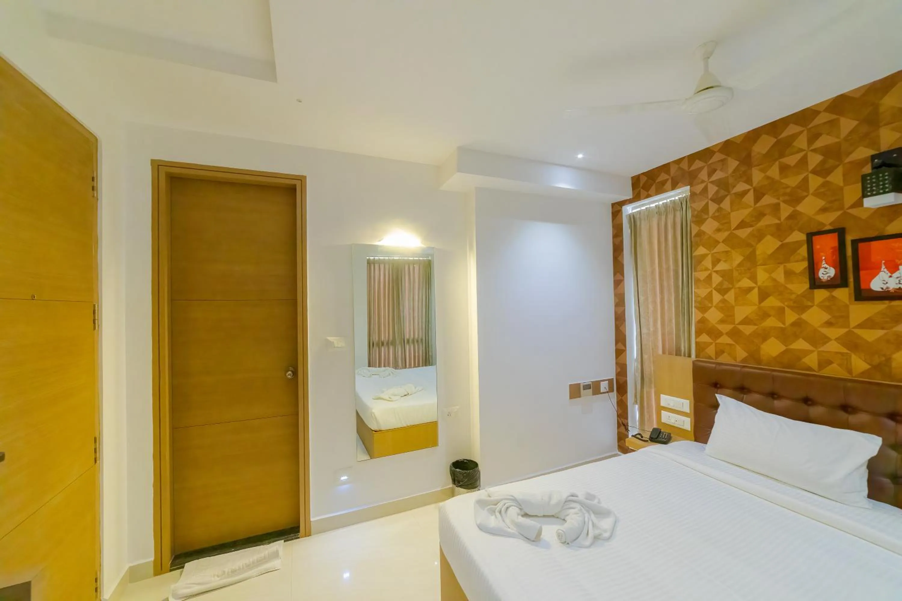 wardrobe, Bed in Sri K residency