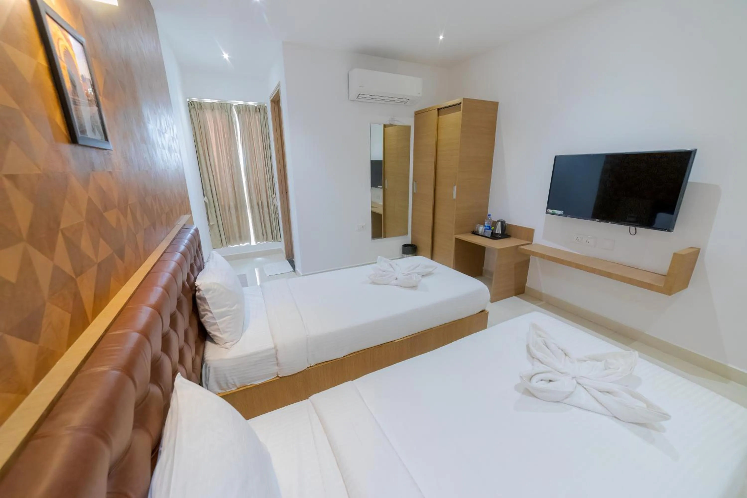 Bedroom, Bed in Sri K residency