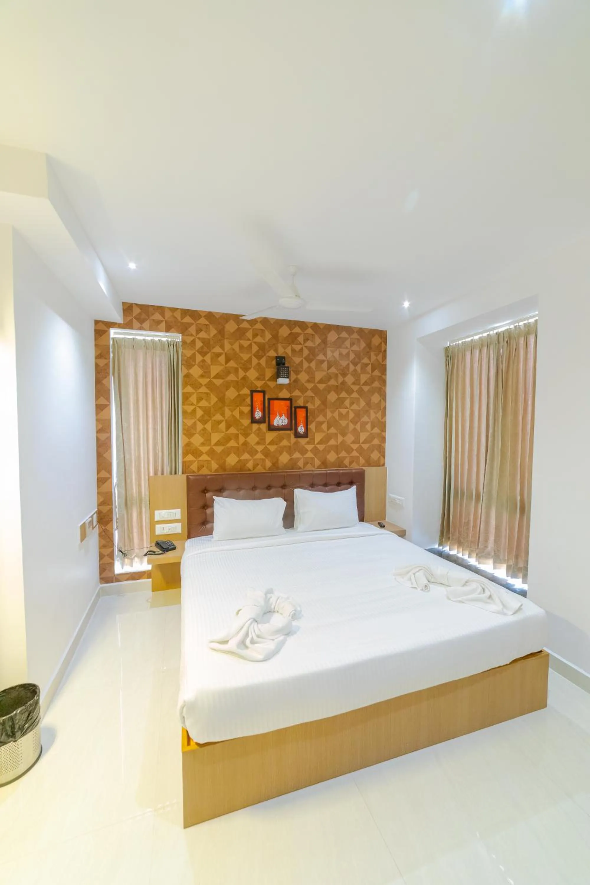 Bedroom, Bed in Sri K residency