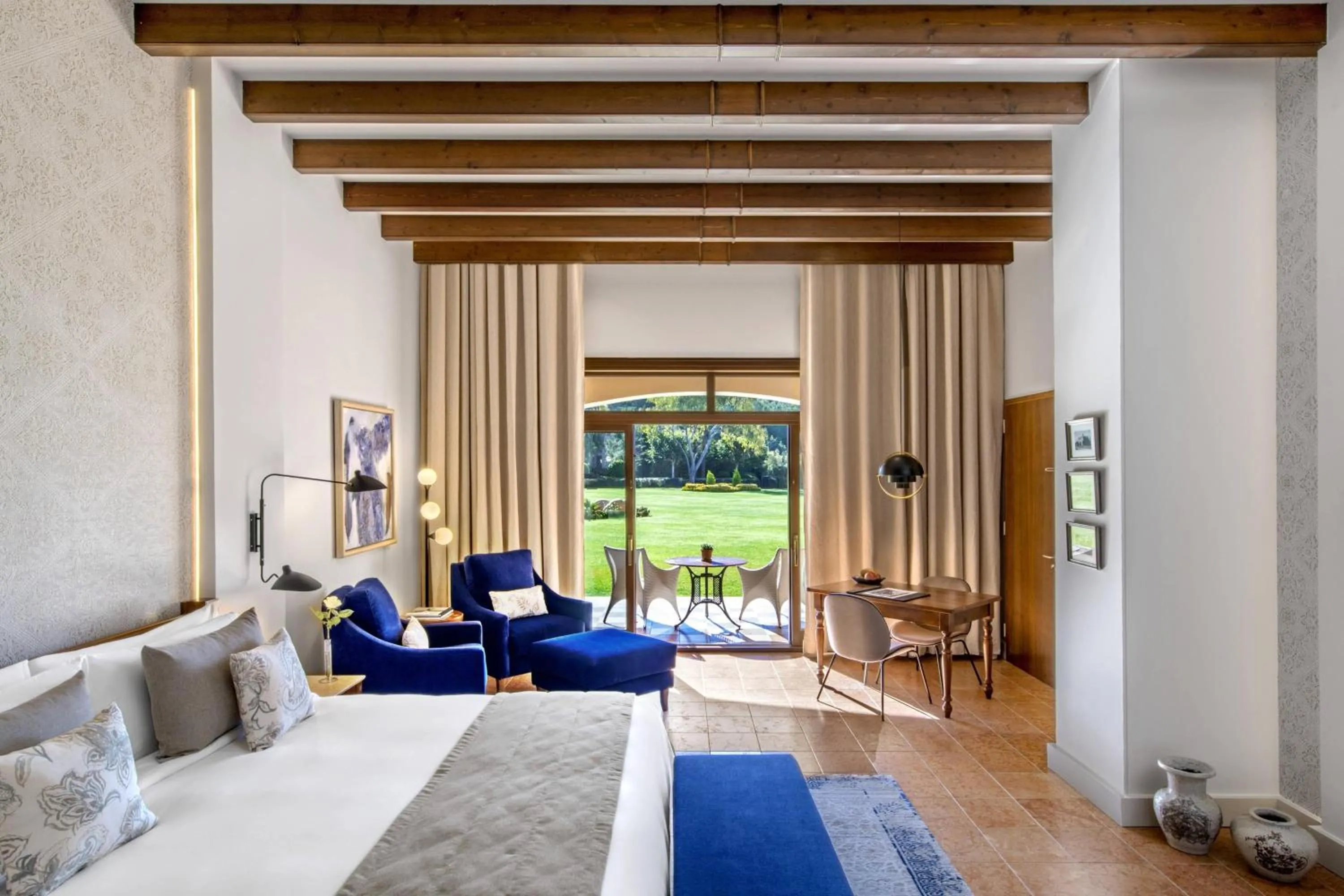 Photo of the whole room, Bed in The St. Regis Mardavall Mallorca Resort