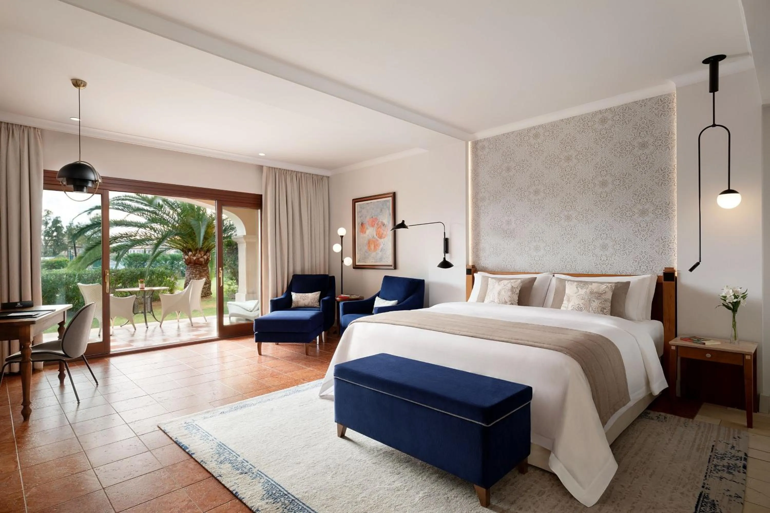 Photo of the whole room, Bed in The St. Regis Mardavall Mallorca Resort