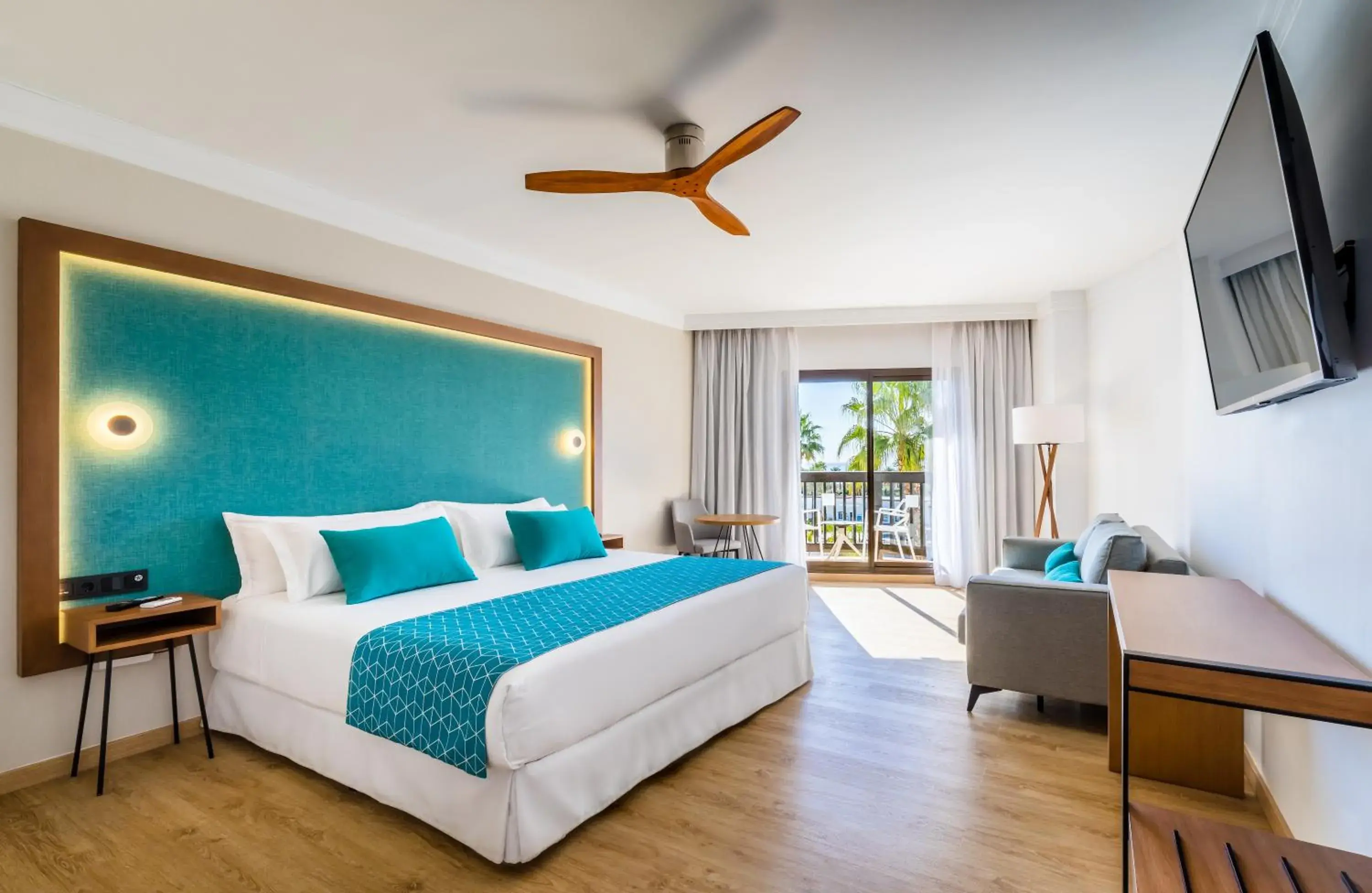 Bedroom, Bed in Barceló Cabo de Gata Bedroom, Bed in Barceló Cabo de Gata