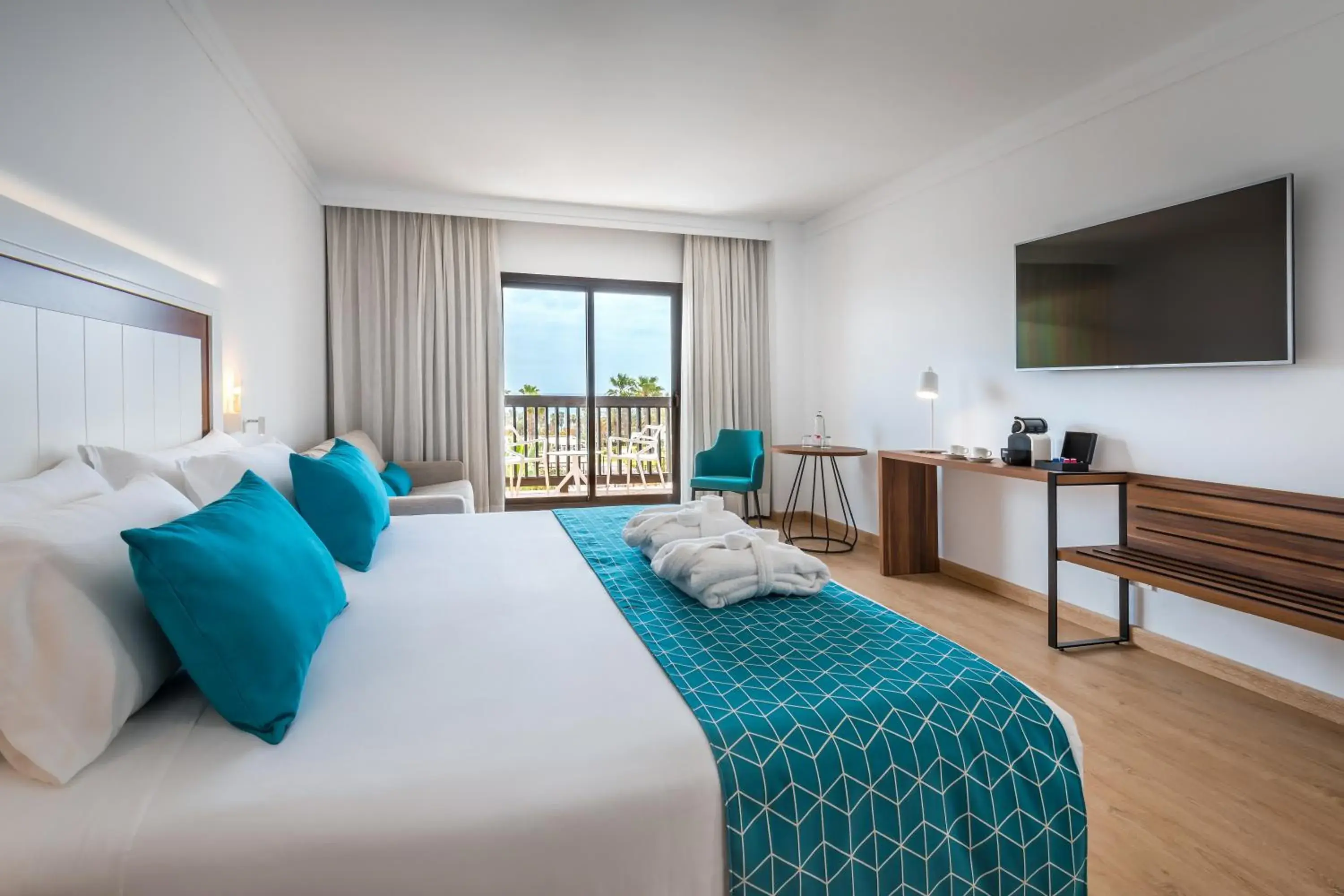 Bed in Barceló Cabo de Gata Bed in Barceló Cabo de Gata