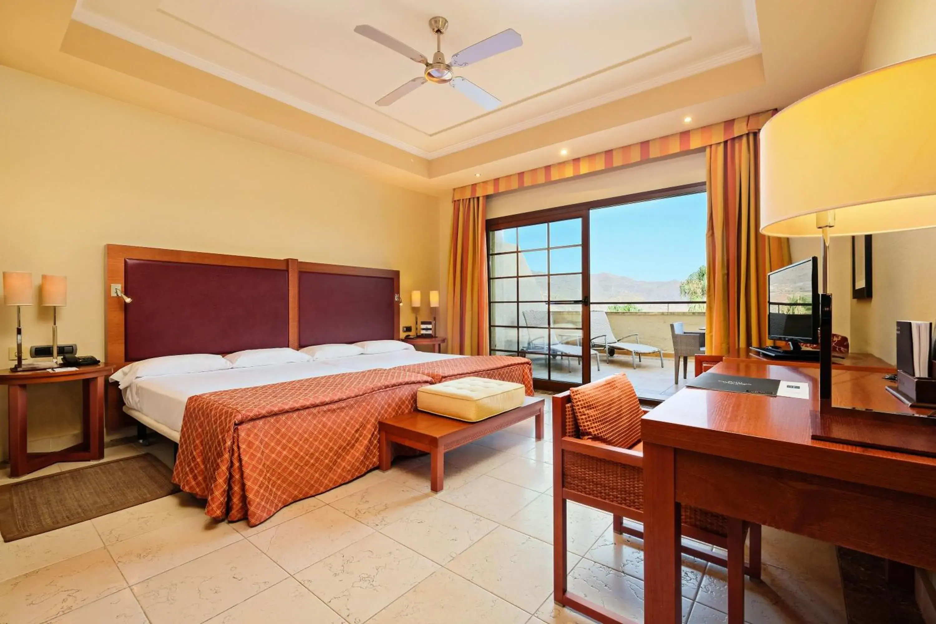 Double Room with Pool View in Hotel Envia Almería Spa & Golf Double Room with Pool View in Hotel Envia Almería Spa & Golf