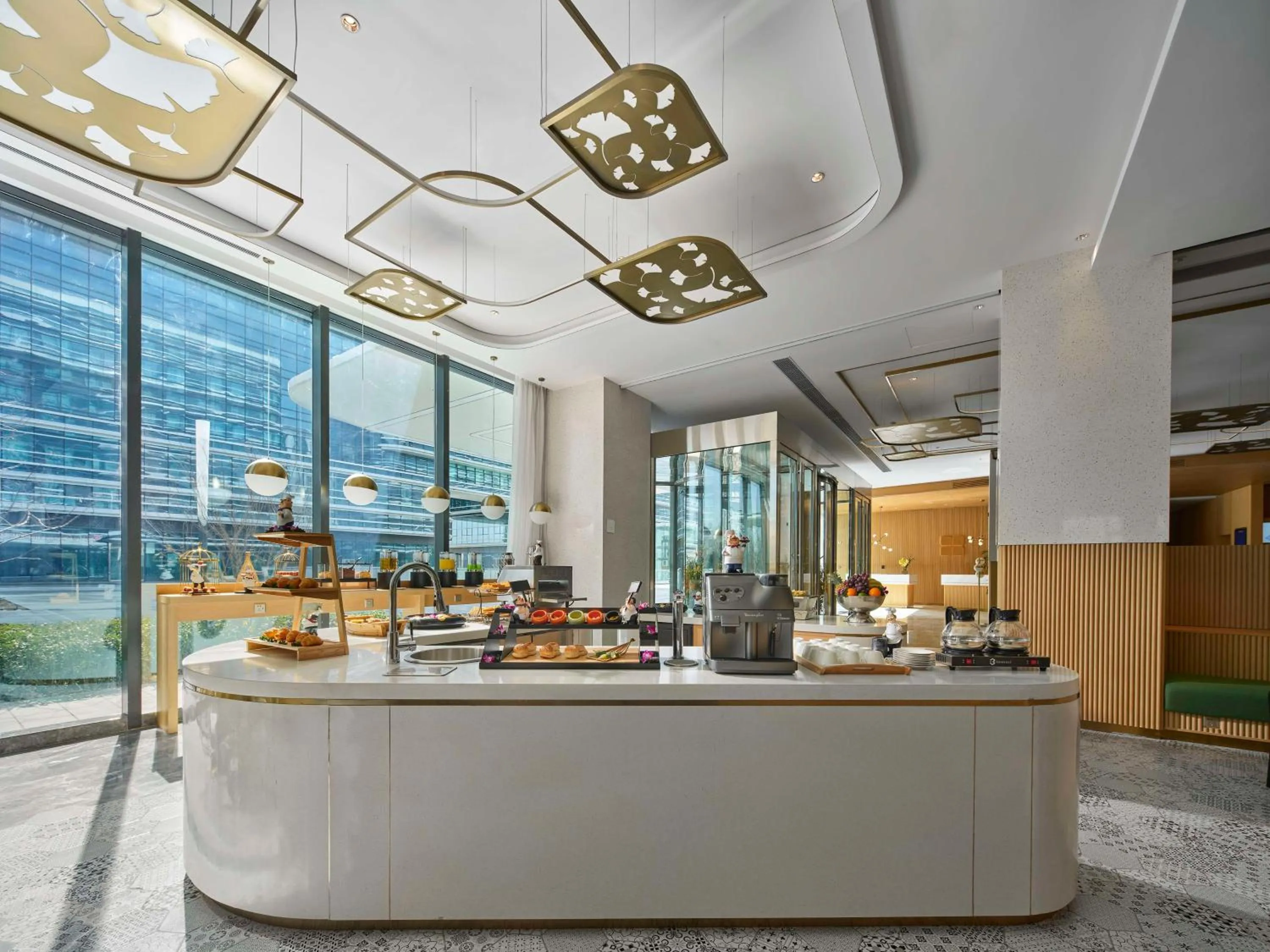 Breakfast in Hilton Garden Inn Beijing Daxing International Airport