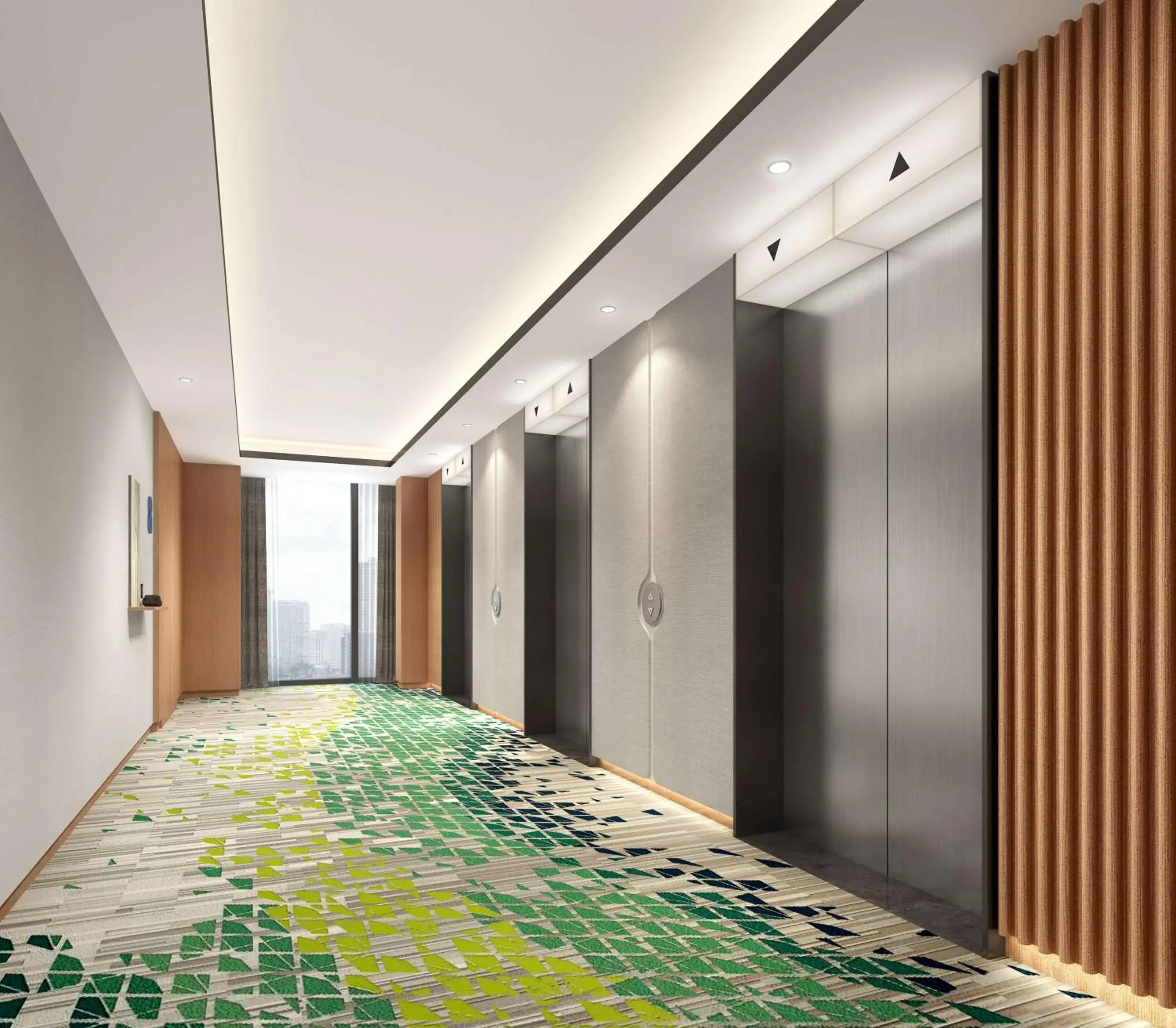 Property building in Hilton Garden Inn Beijing Daxing International Airport Property building in Hilton Garden Inn Beijing Daxing International Airport