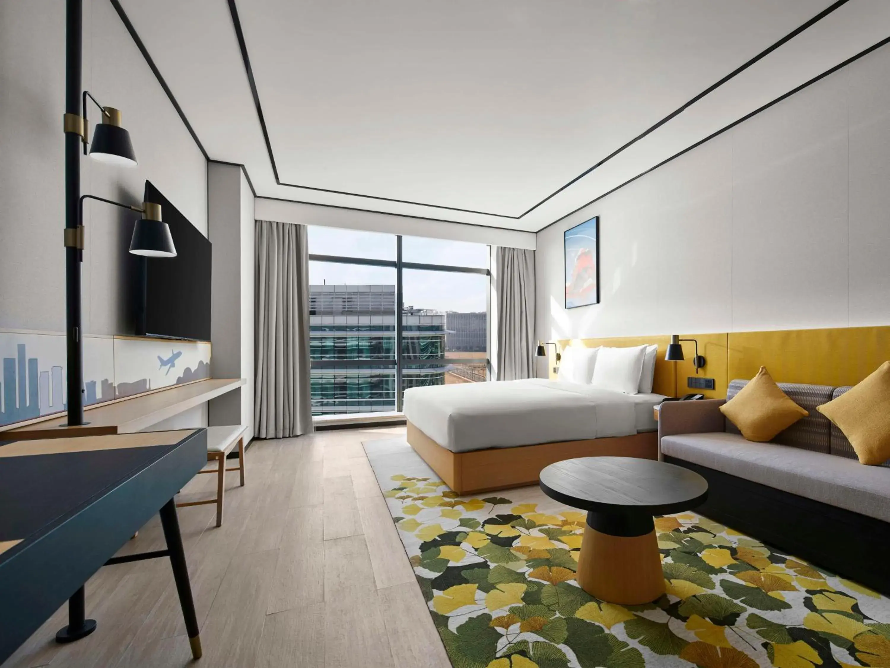 King Room - Mobility Accessible in Hilton Garden Inn Beijing Daxing International Airport King Room - Mobility Accessible in Hilton Garden Inn Beijing Daxing International Airport