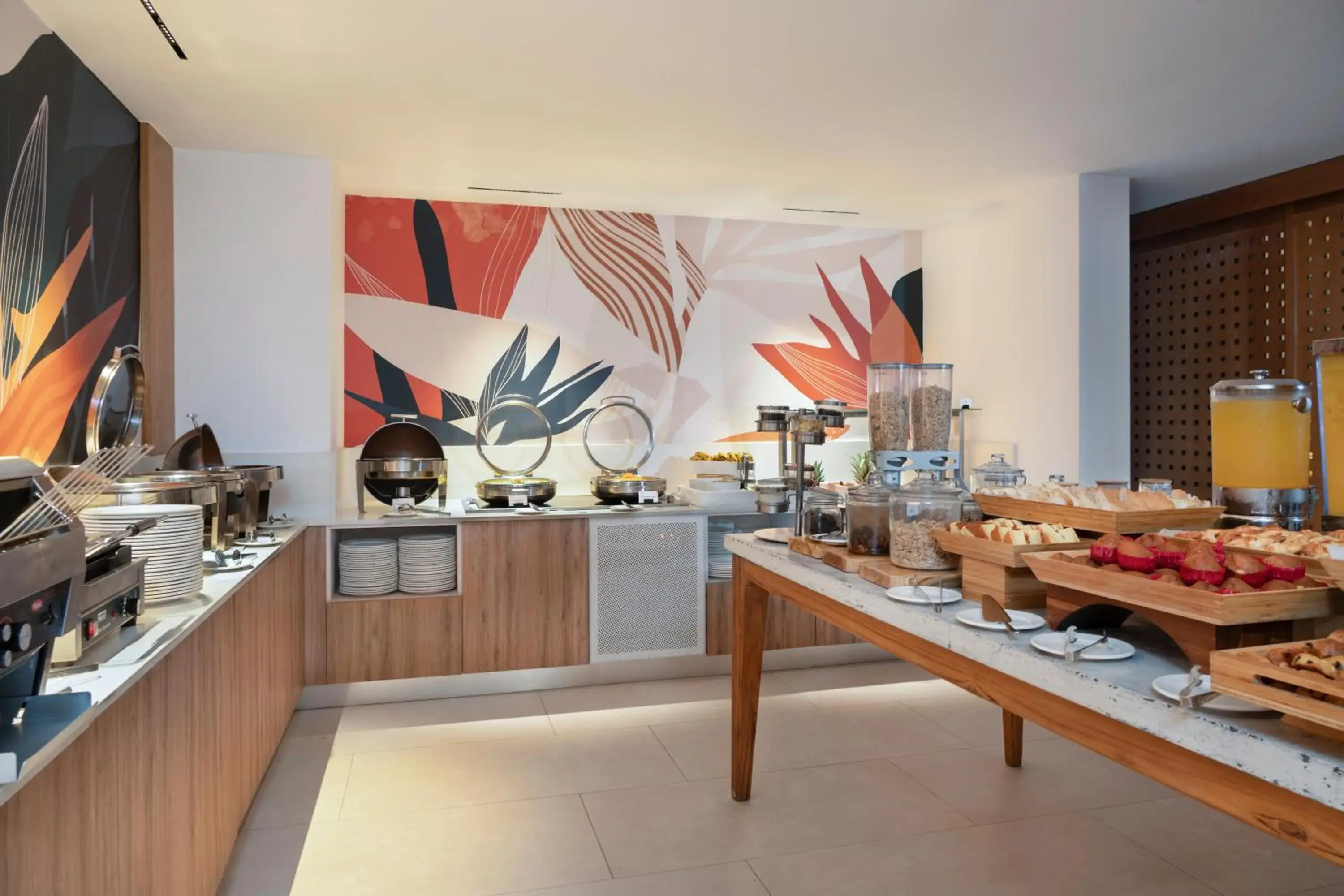 Breakfast in Hilton Garden Inn La Romana Breakfast in Hilton Garden Inn La Romana