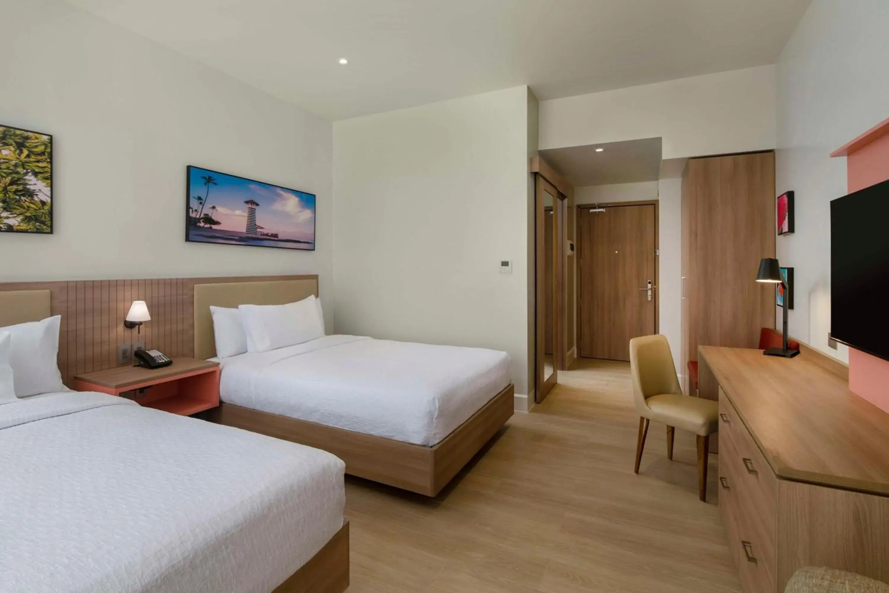 Bed in Hilton Garden Inn La Romana Bed in Hilton Garden Inn La Romana