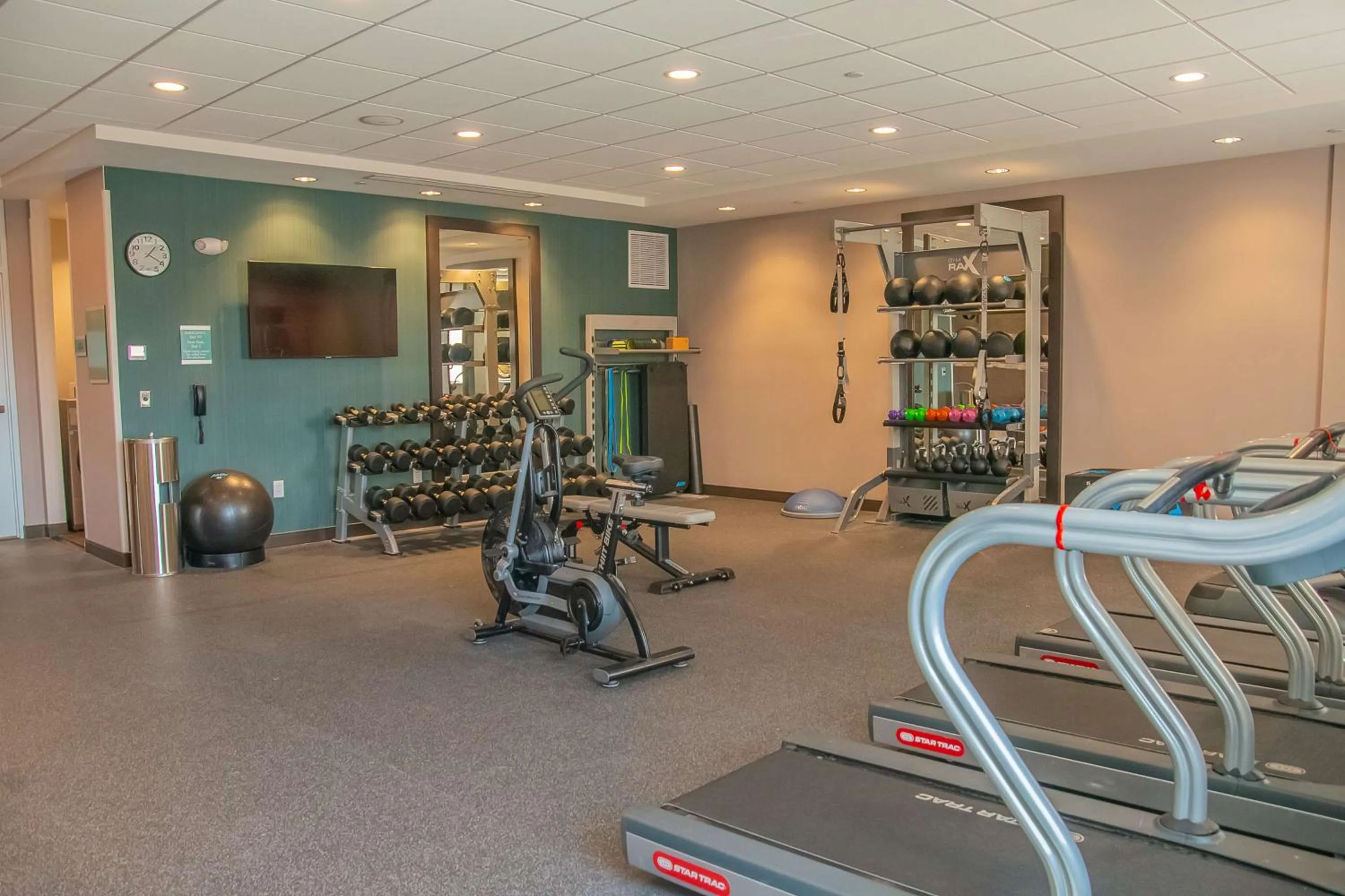 Fitness centre/facilities in Home2 Suites By Hilton Logansport