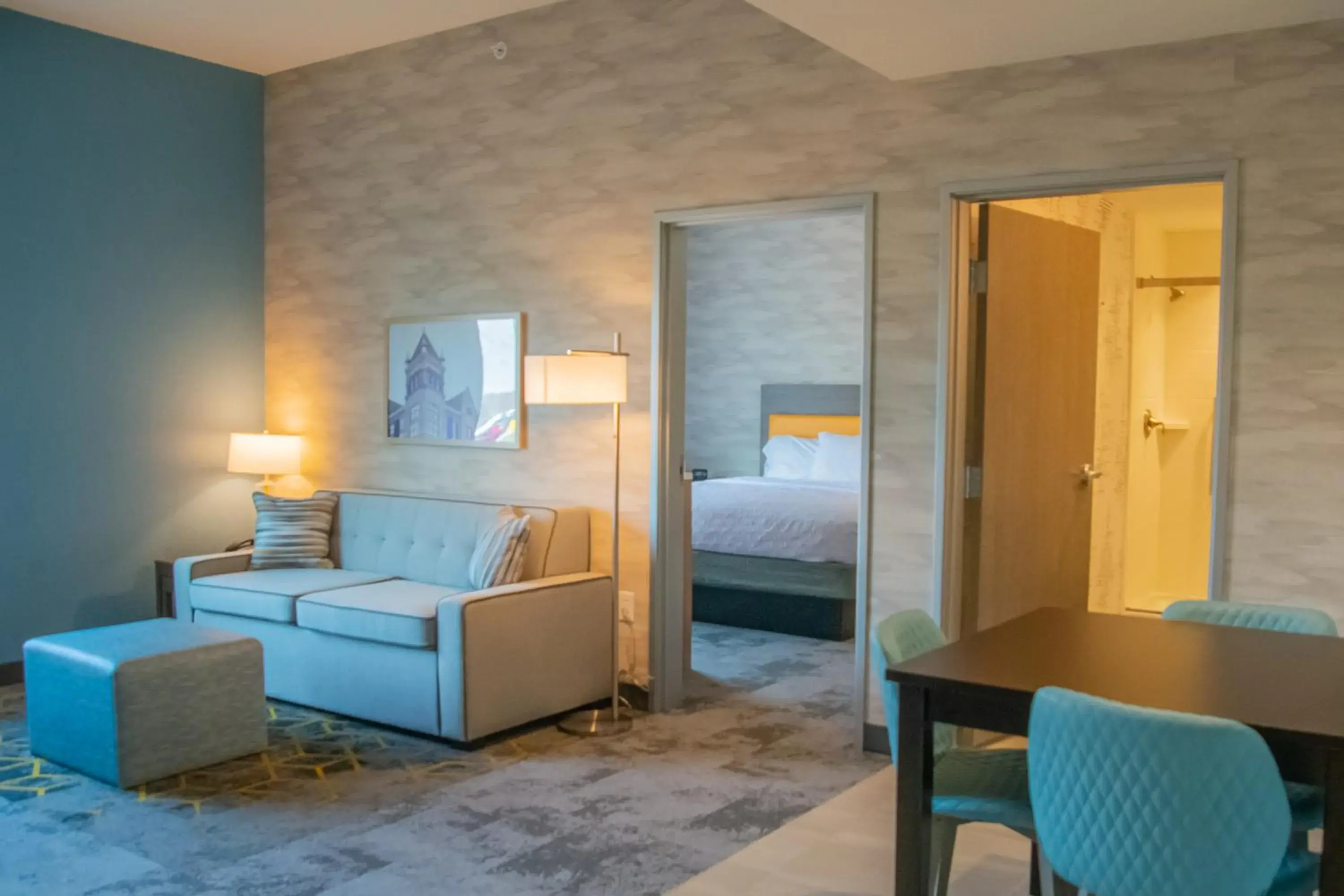 Photo of the whole room, Bed in Home2 Suites By Hilton Logansport Photo of the whole room, Bed in Home2 Suites By Hilton Logansport