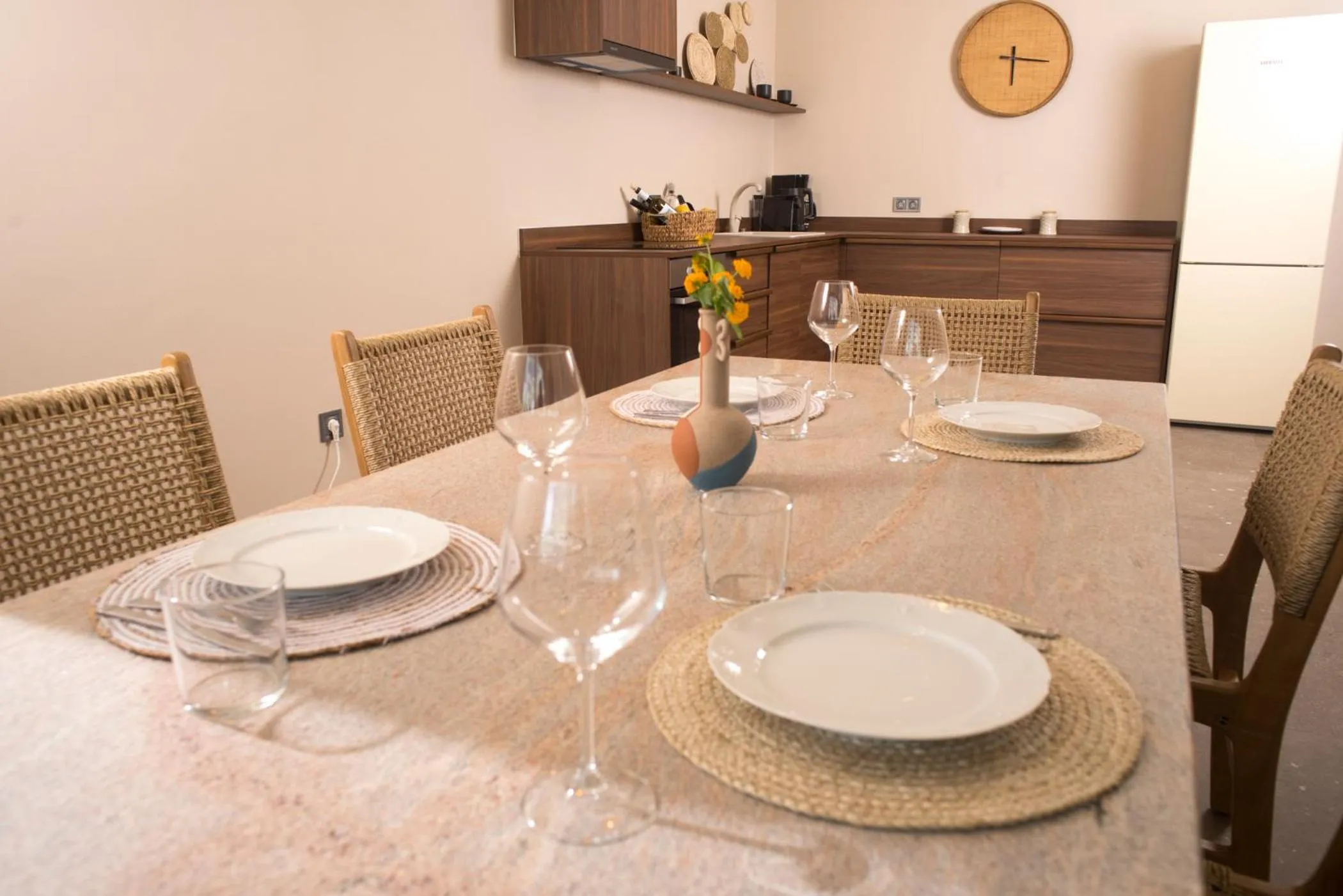 Dining area in Elaia Grove