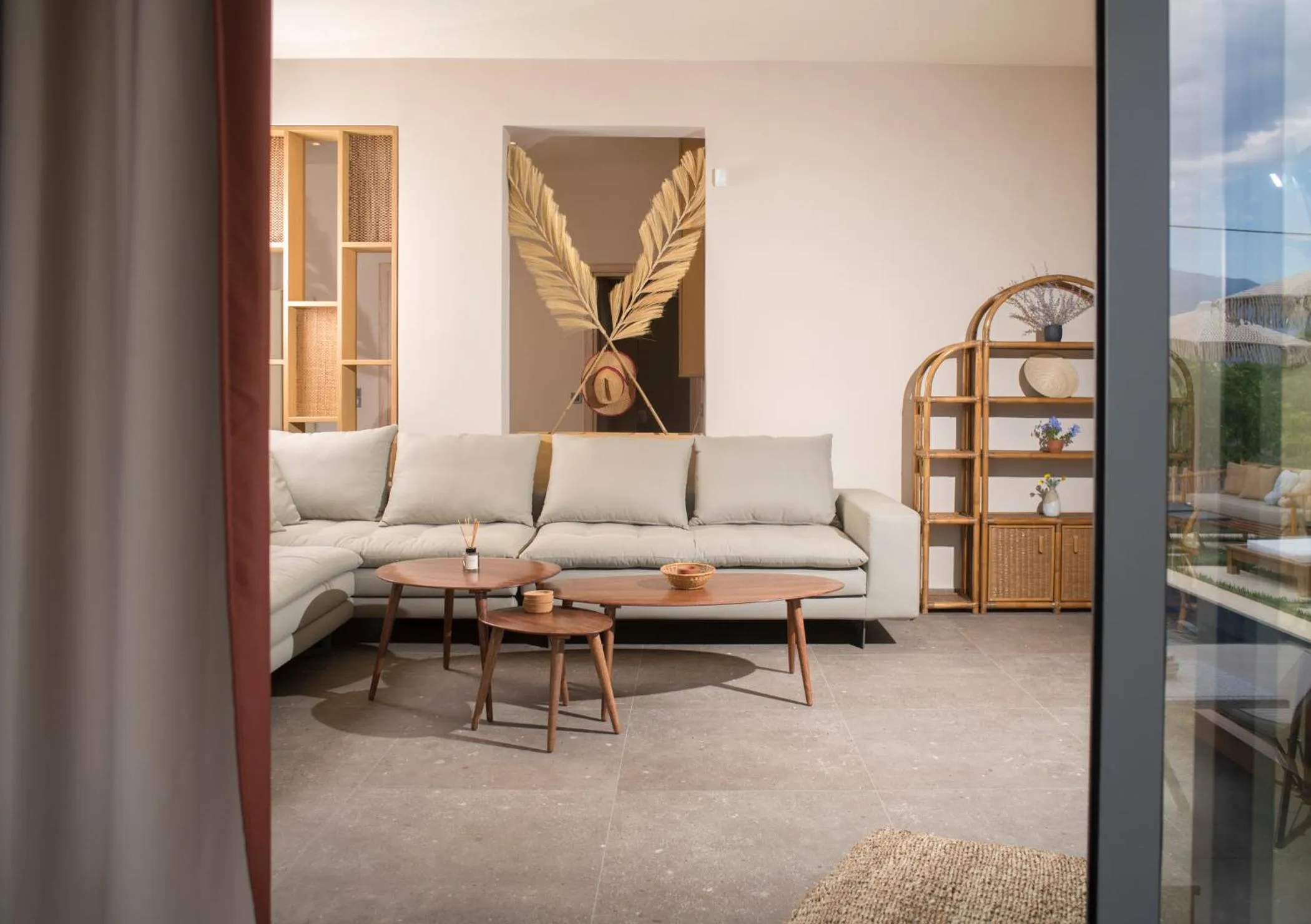 Living room in Elaia Grove