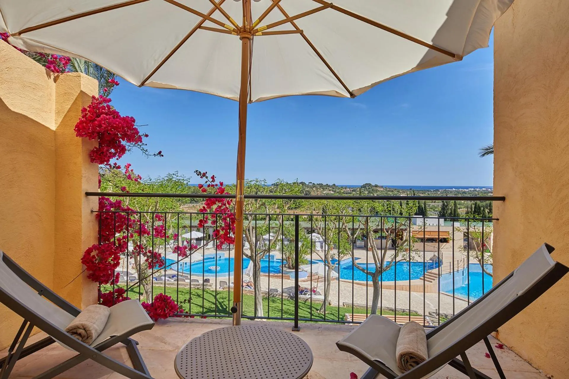 Balcony/Terrace in Pula Suites Boutique Resort